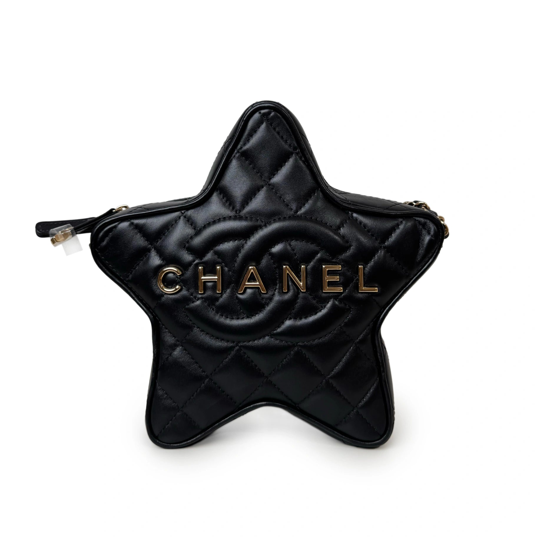 Chanel 24C Star Bag Black Leather GHW