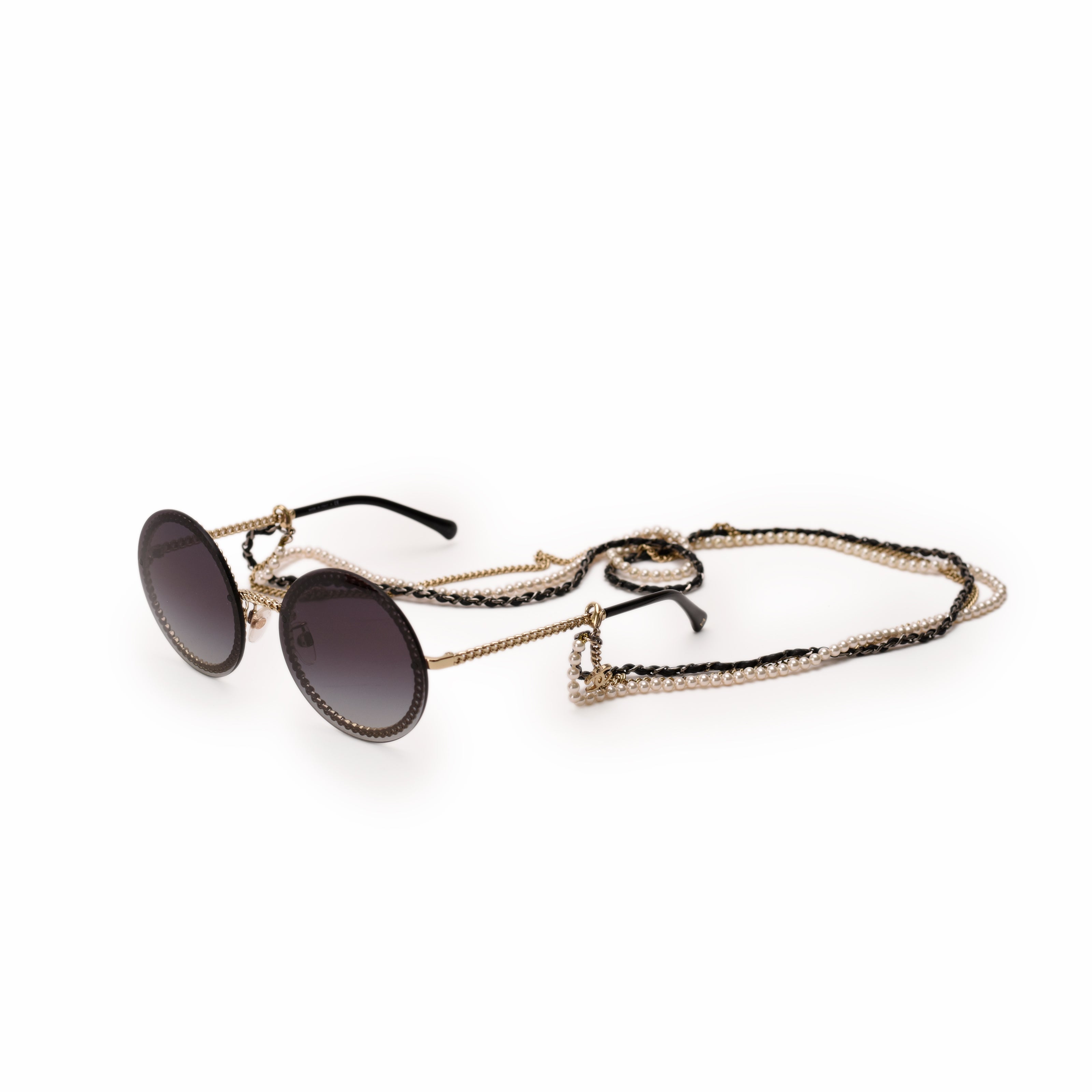 Chanel Round Chain Sunglasses