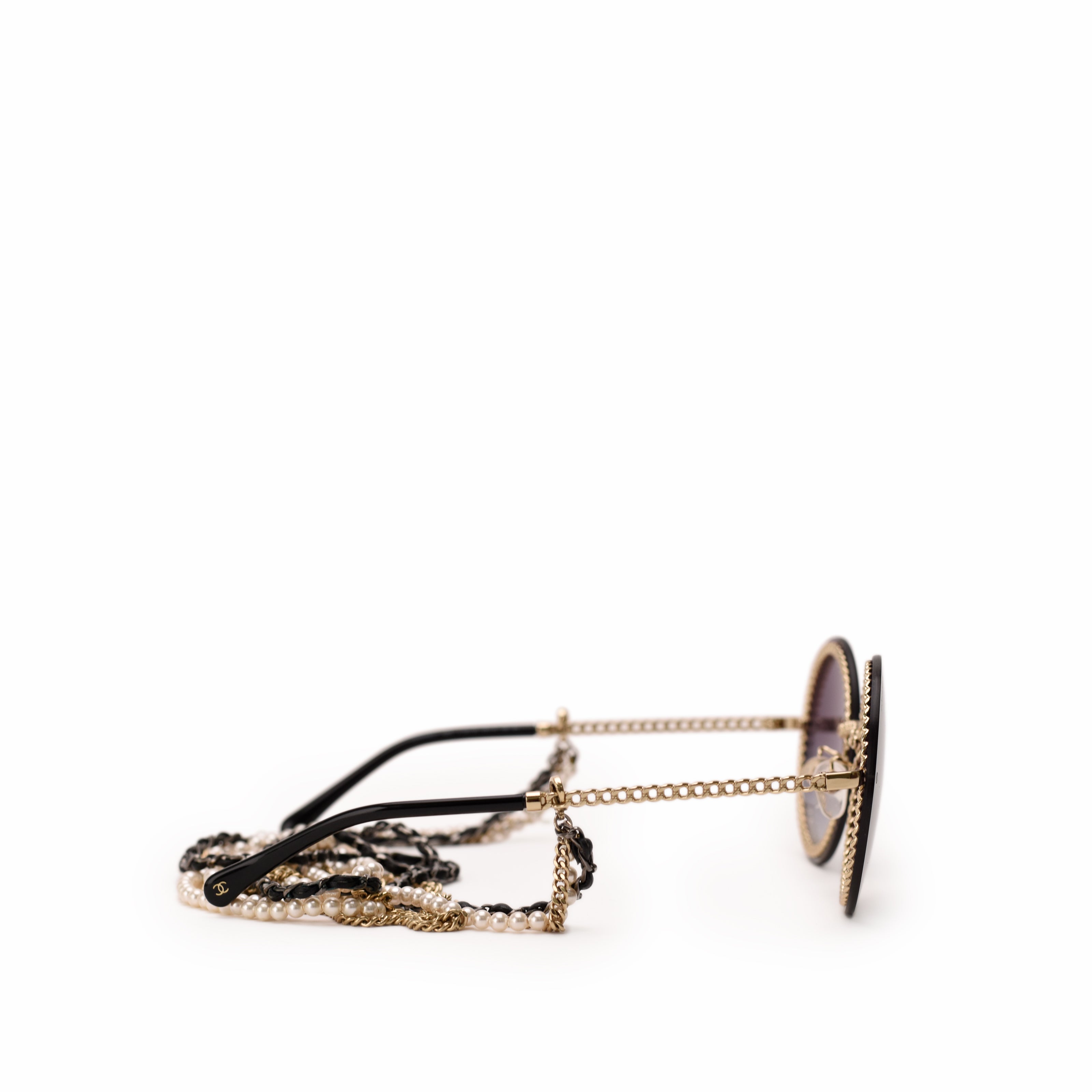 Chanel Round Chain Sunglasses