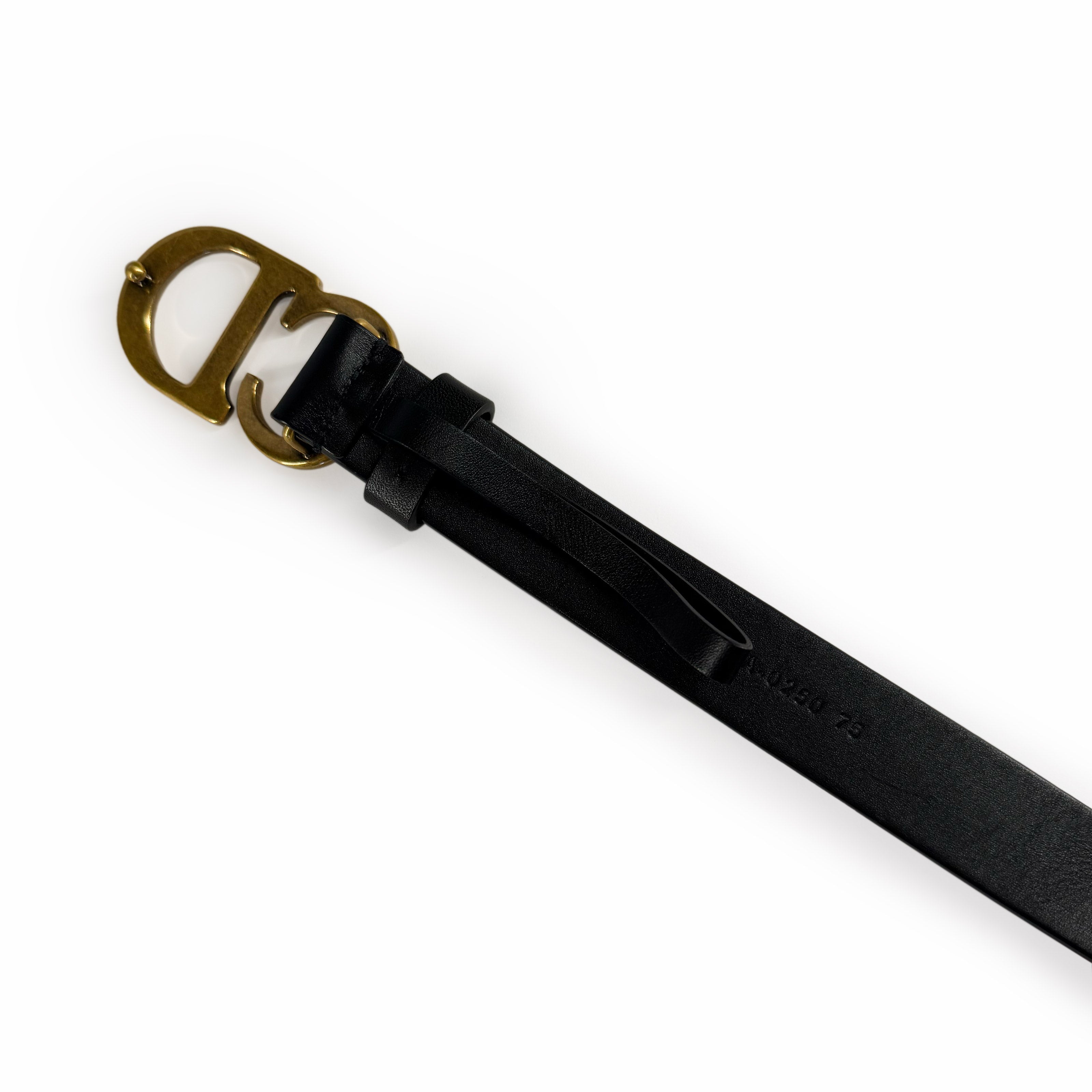 Dior Saddle Belt 75