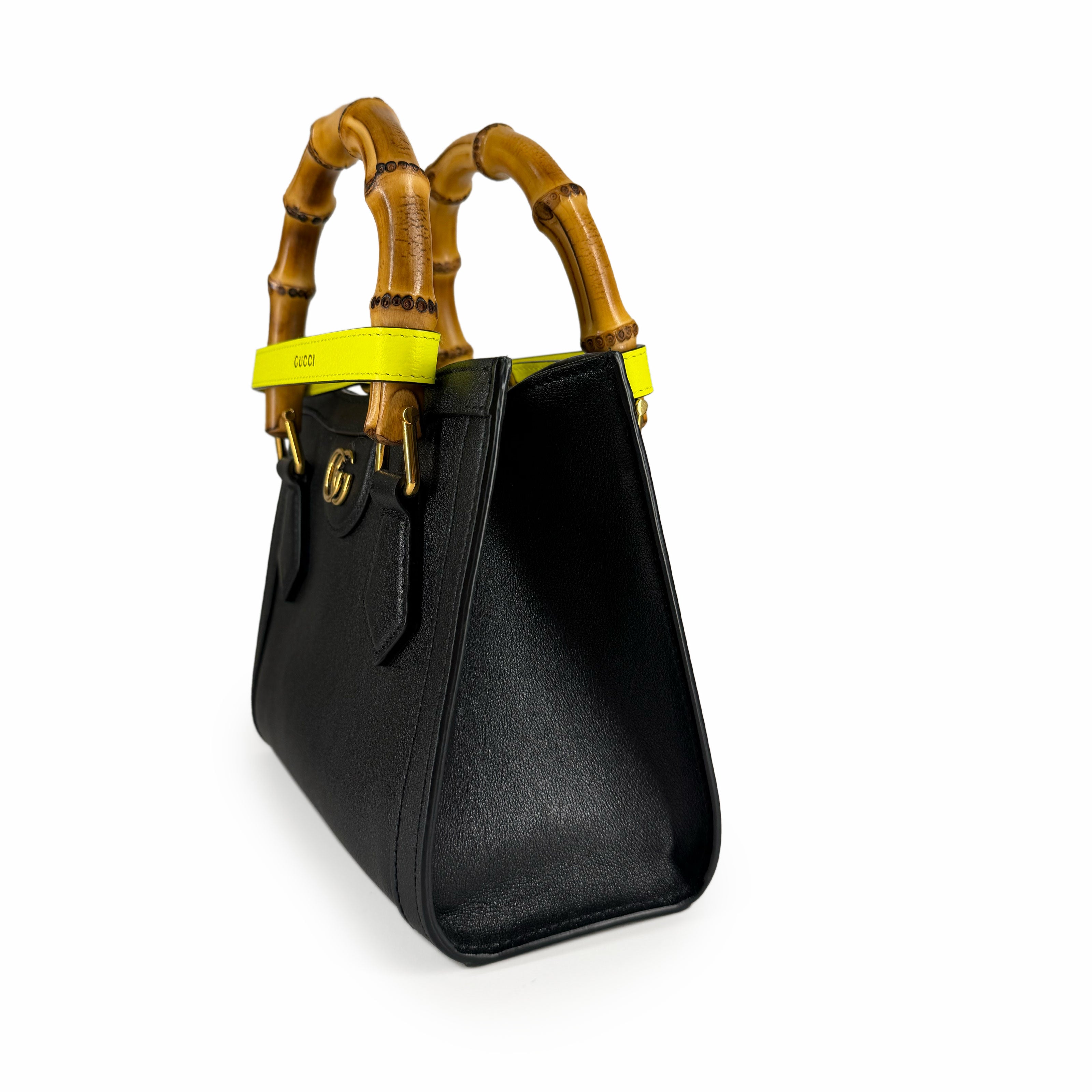 Gucci Diana Small Black Tote Bag
