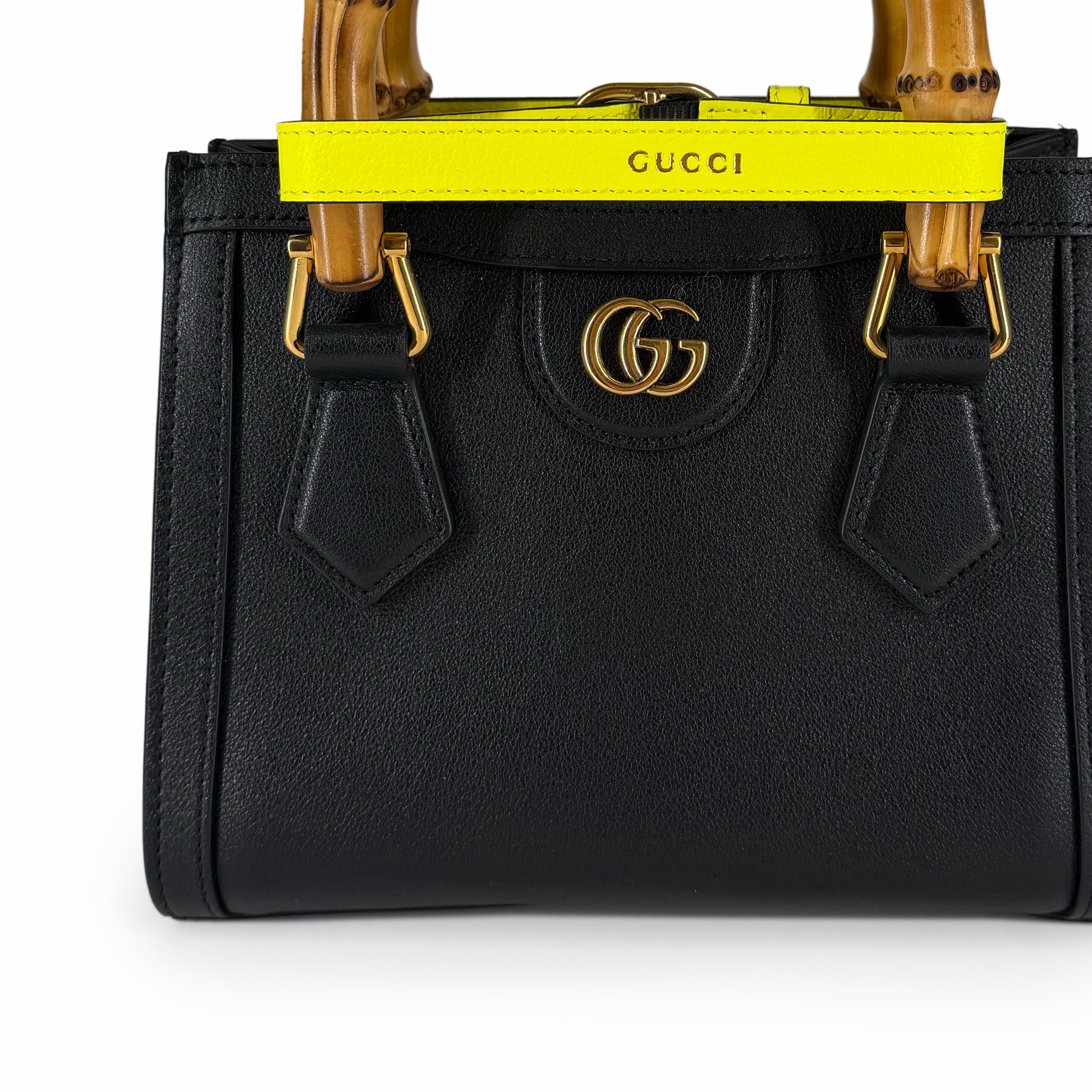 Gucci Diana Small Black Tote Bag