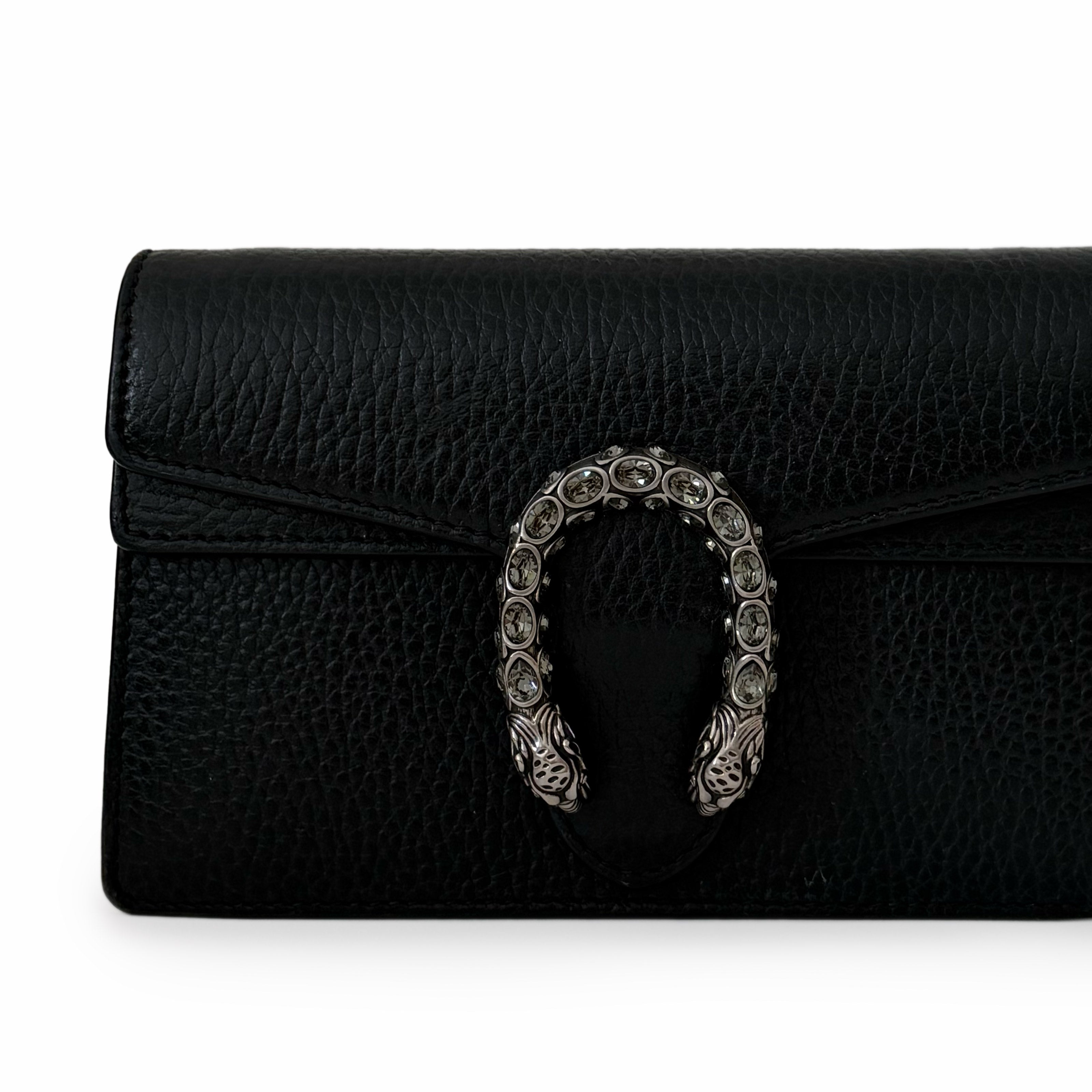 Gucci Dionysus Black Mini Bag