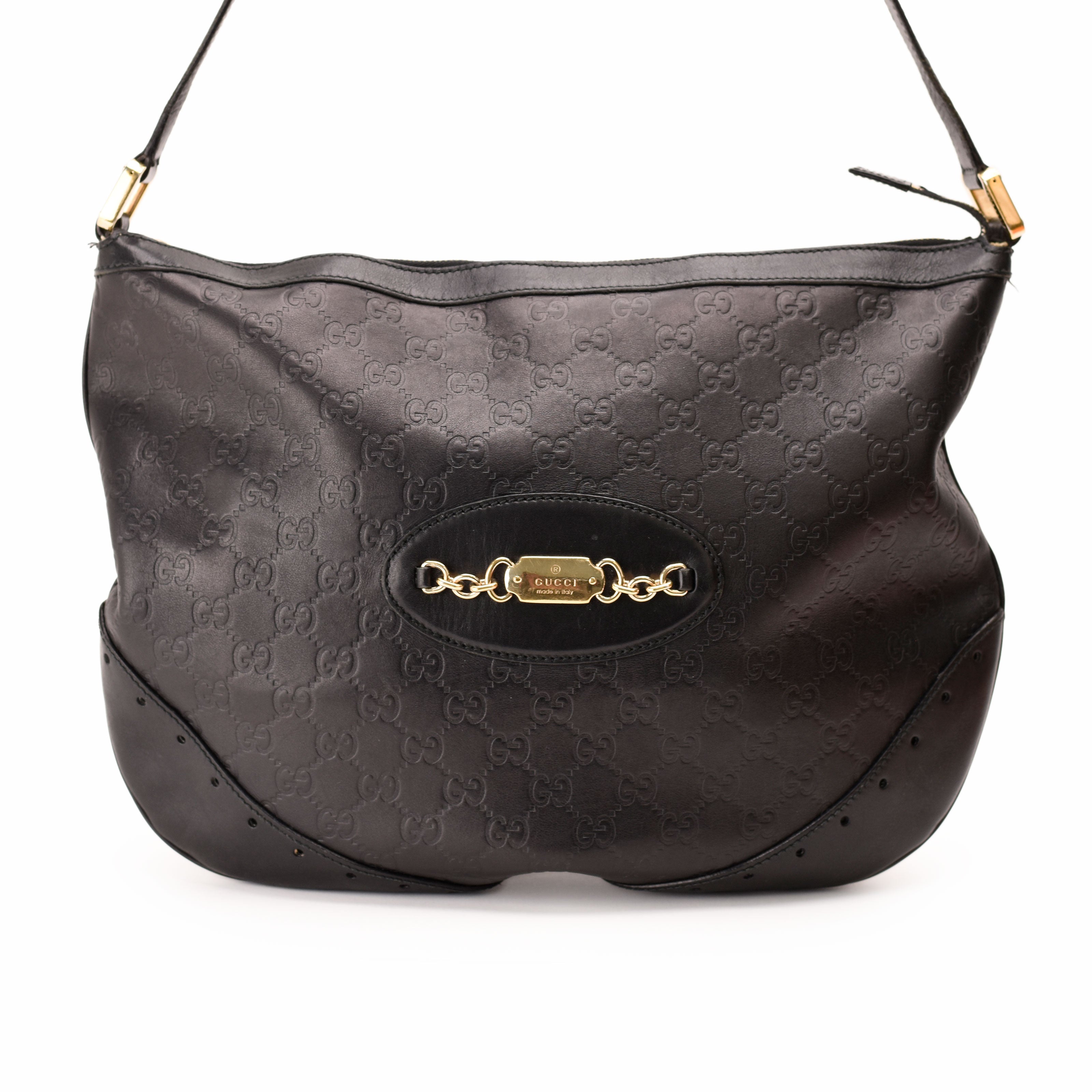 Gucci Guccissima Shoulder Bag Vintage
