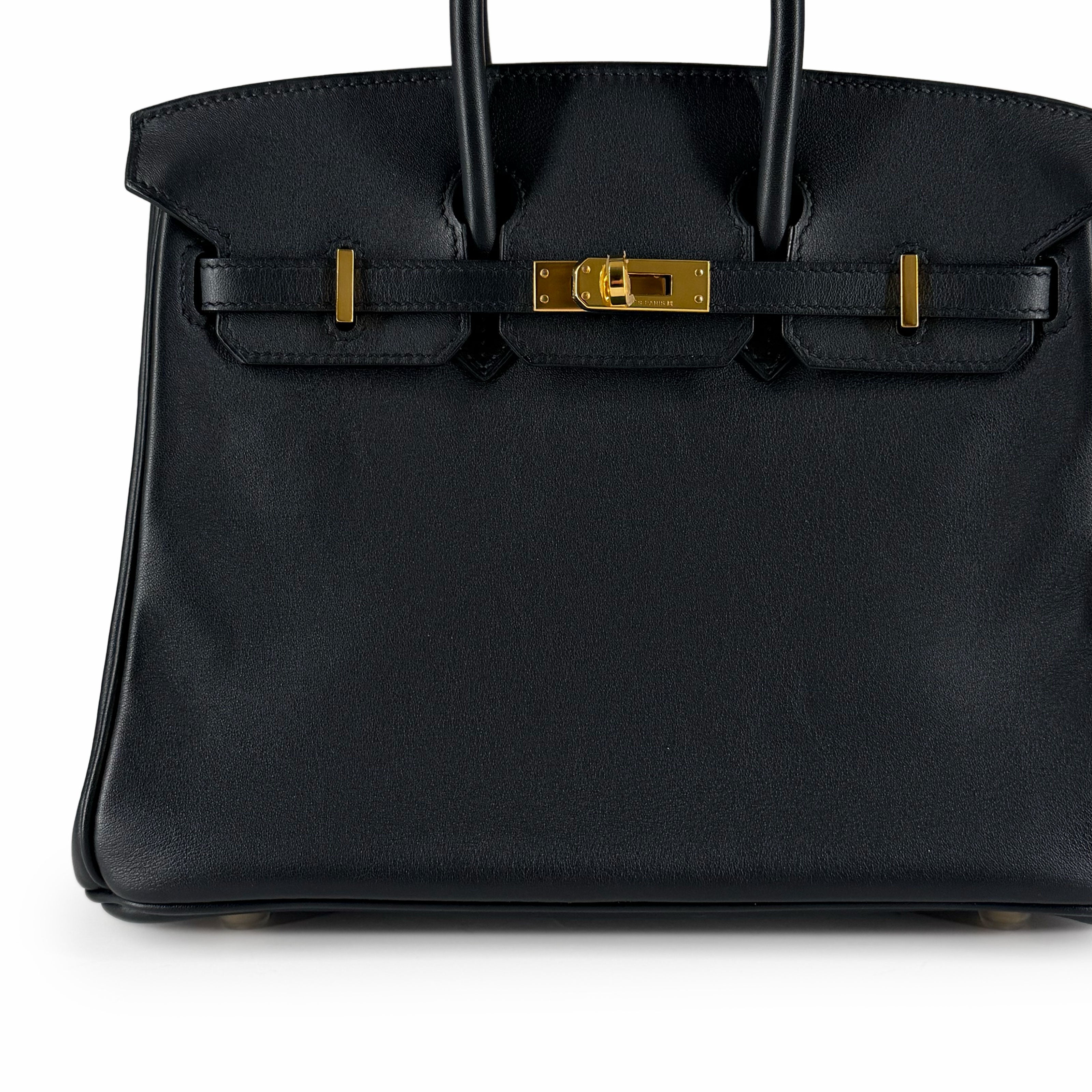 Hermès Birkin 25 Black Swift GHW