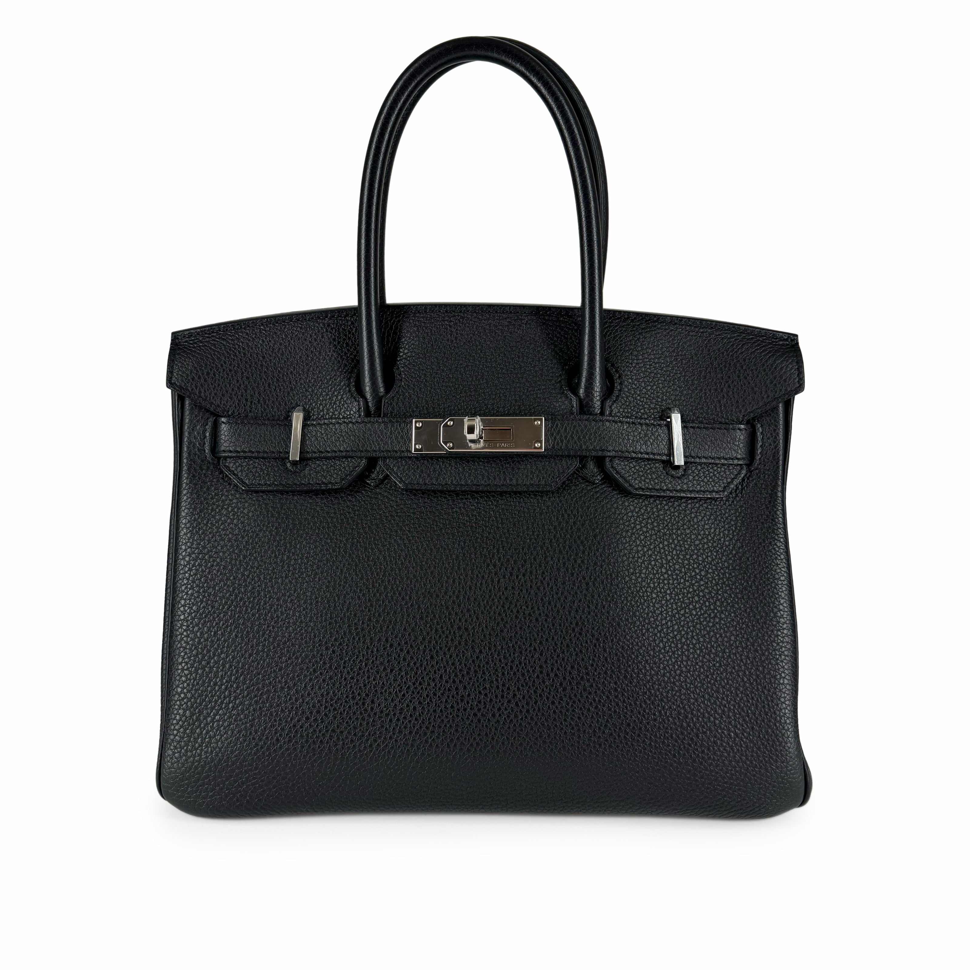 Hermès Birkin 30 Black Togo PHW