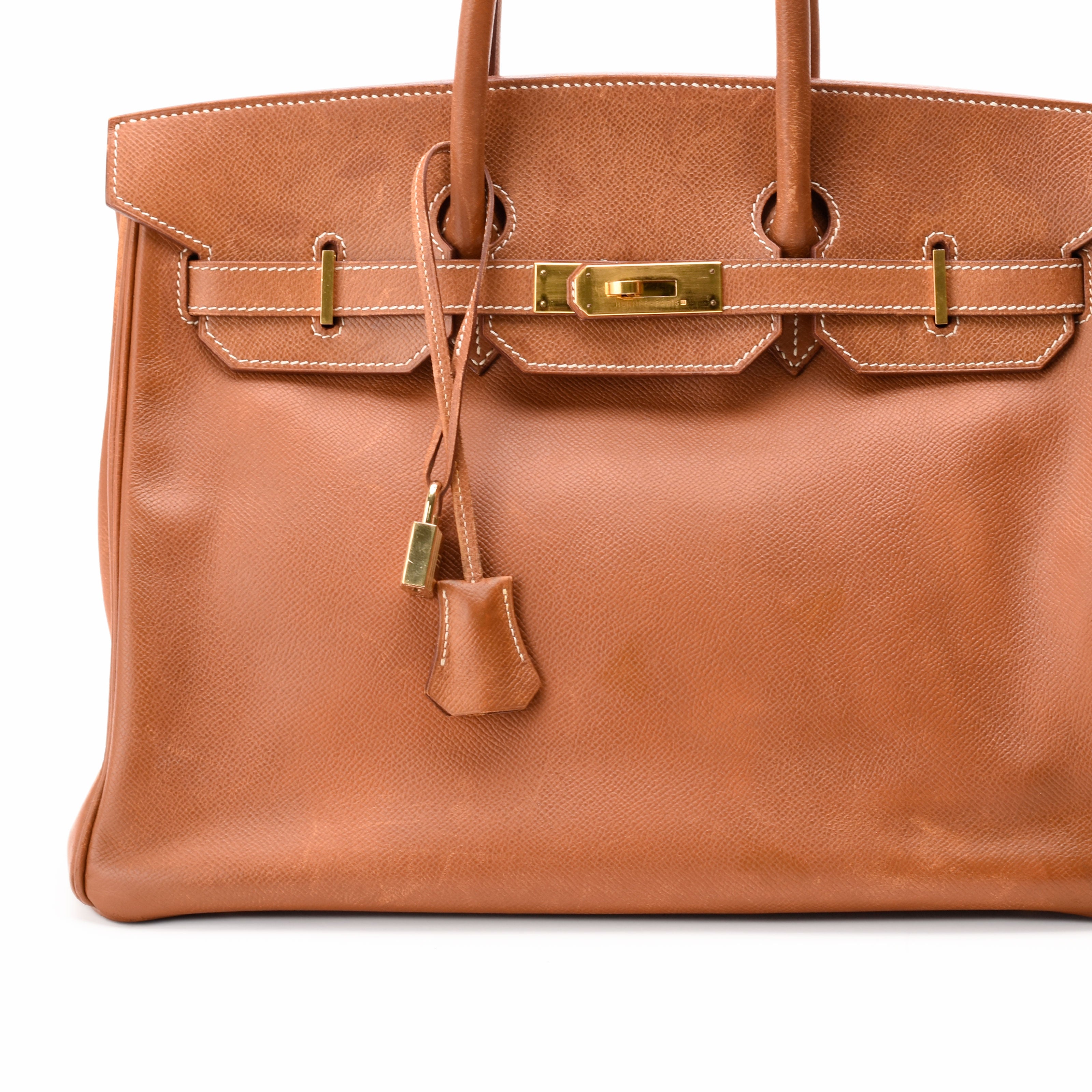 Hermès Birkin 35 Gold Epsom GHW