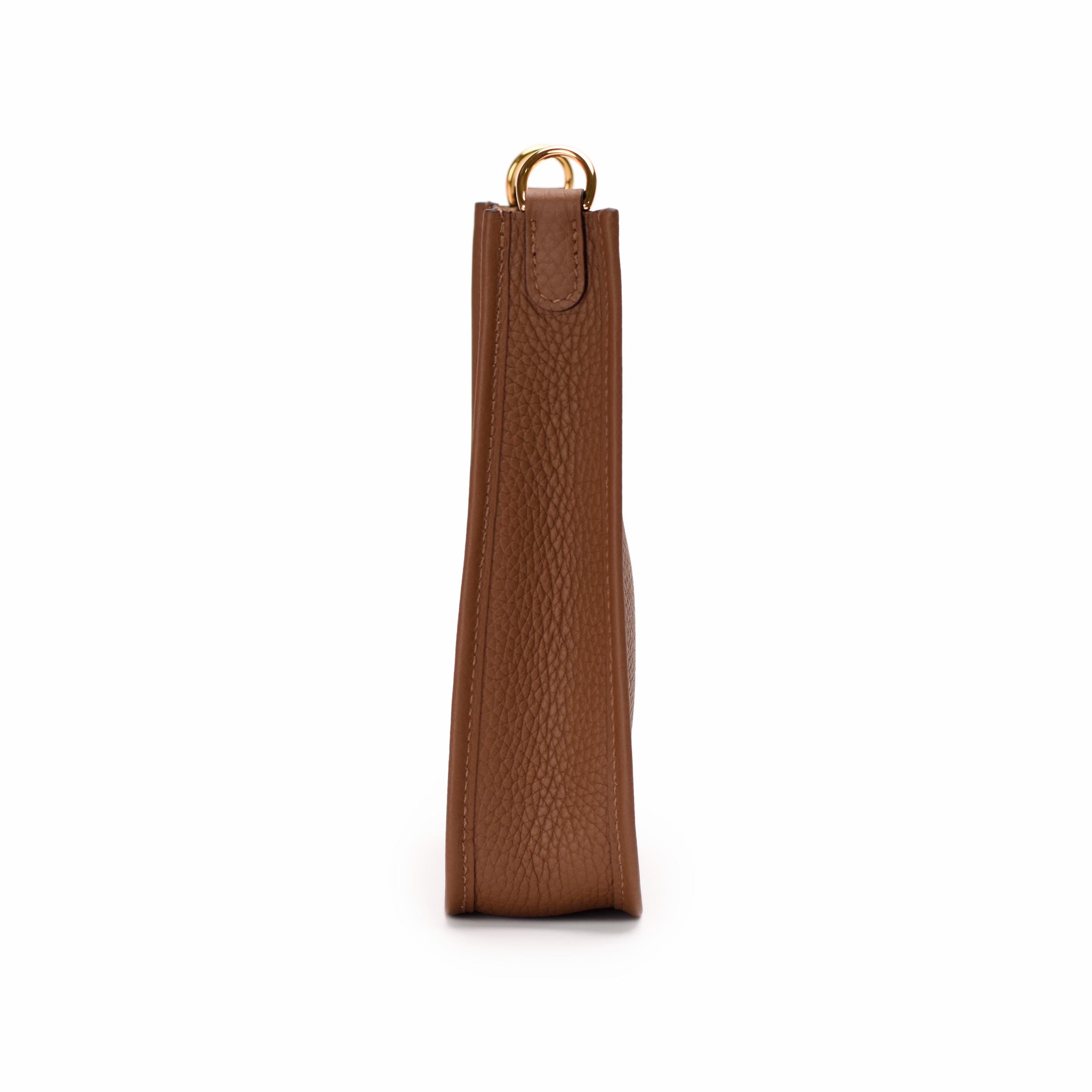 Hermès Mini Evelyne Beige De Weimar Clemence GHW
