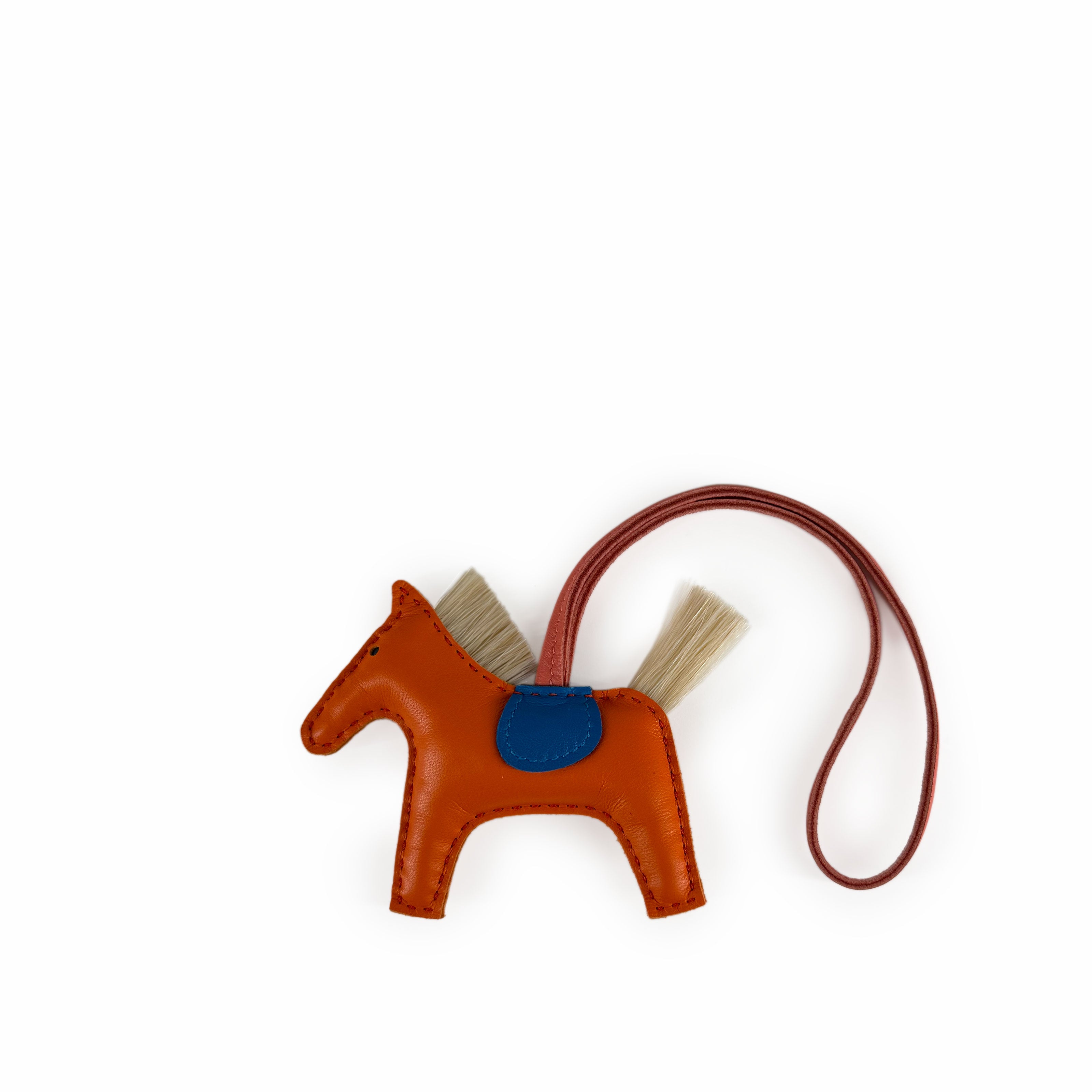 Hermès Rodeo PM Charm Orange