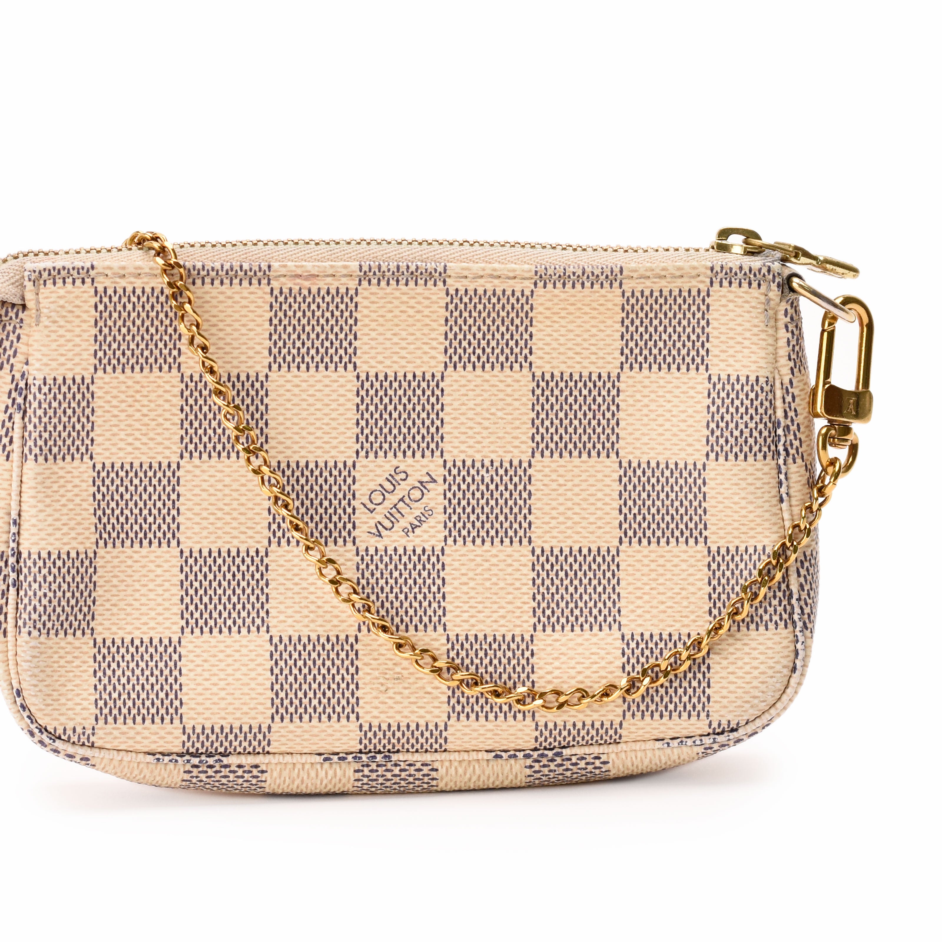 Louis Vuitton Mini Pochette Accessoires Damier Azur