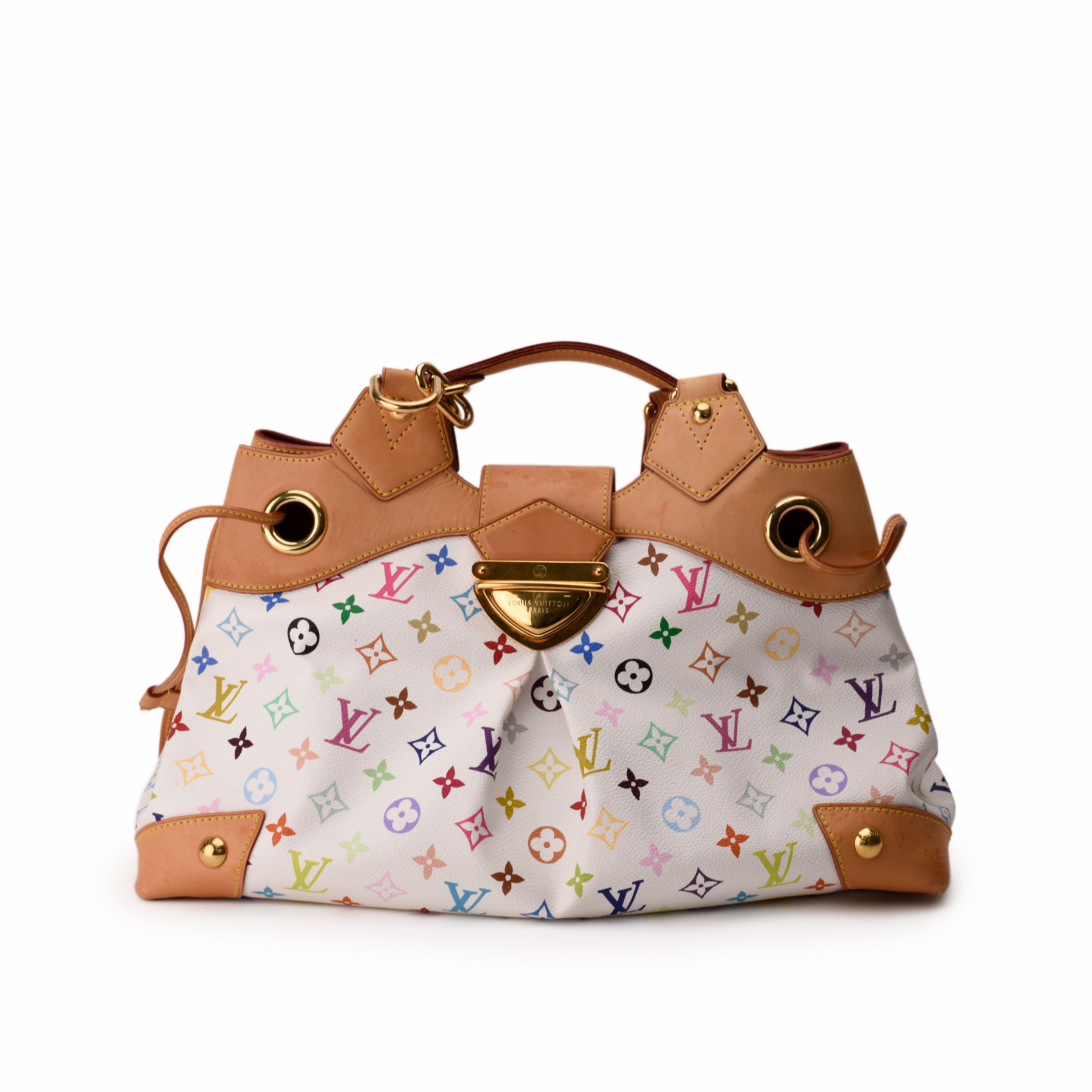 Louis Vuitton White Monogram Multicolore Ursula Bag
