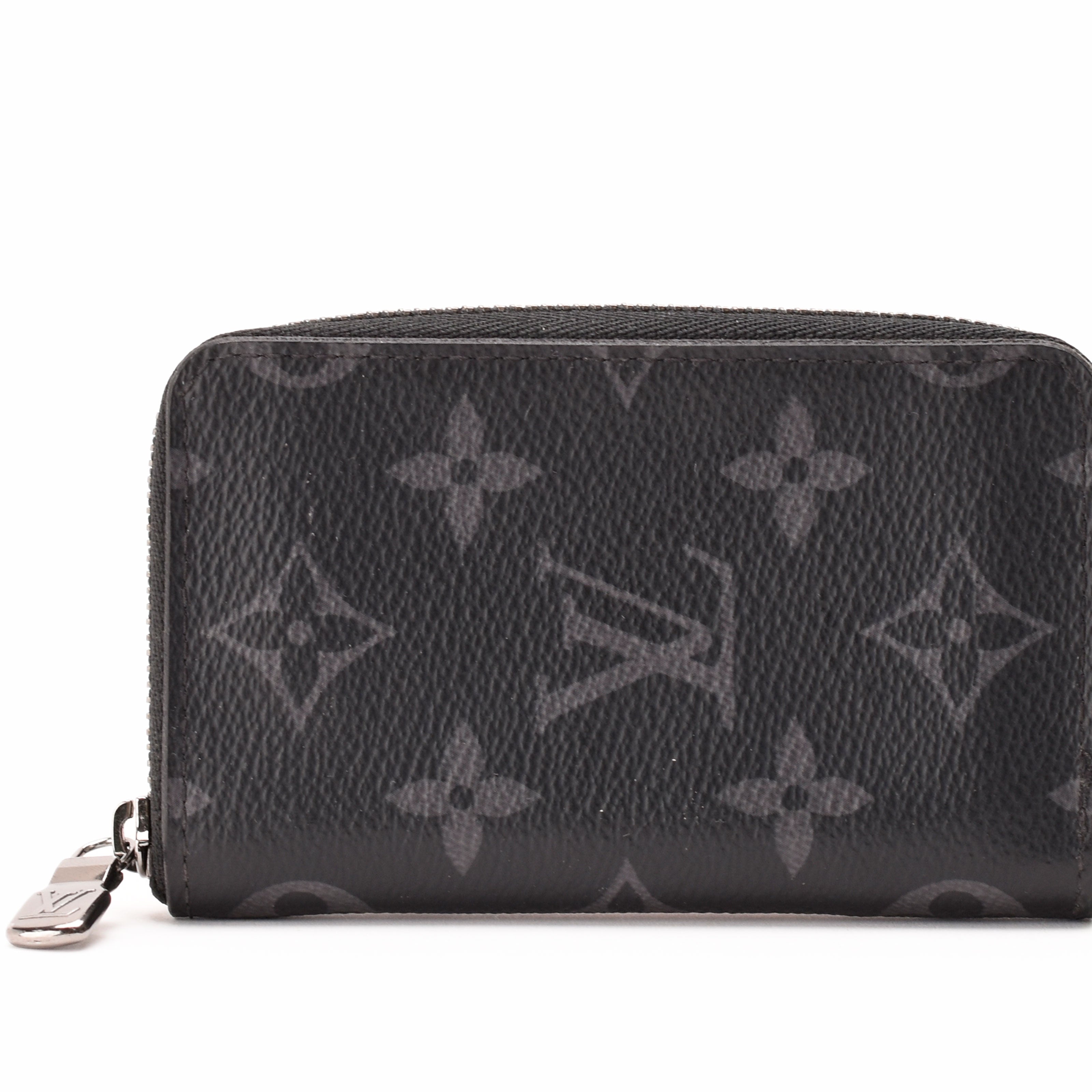 Louis Vuitton Zip Coin Card Holder Monogram Eclipse