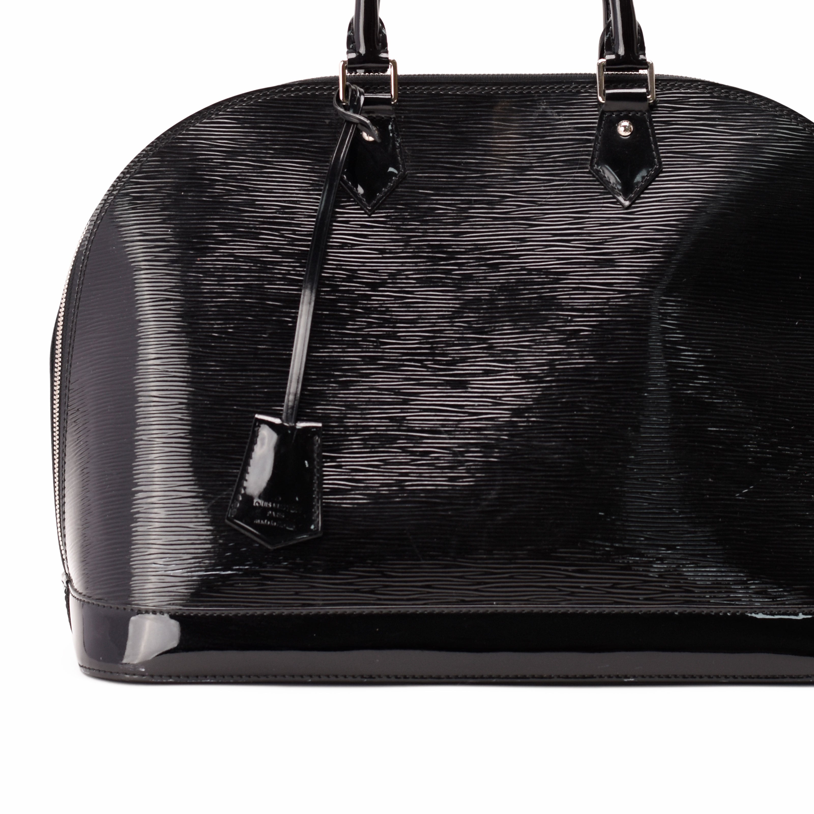 Louis Vuitton Alma GM Black Epi Electric Leather