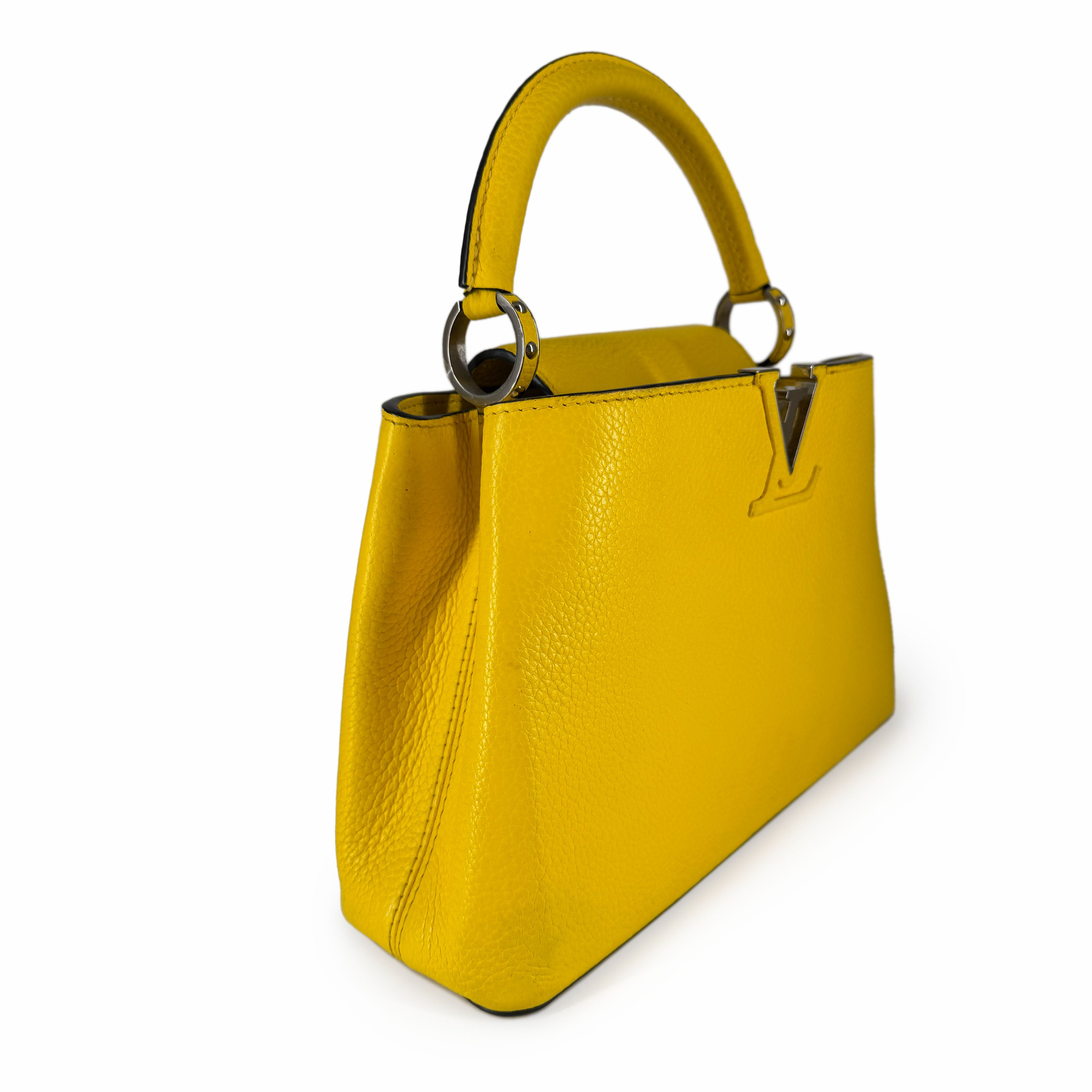 Louis Vuitton Capucines BB Yellow