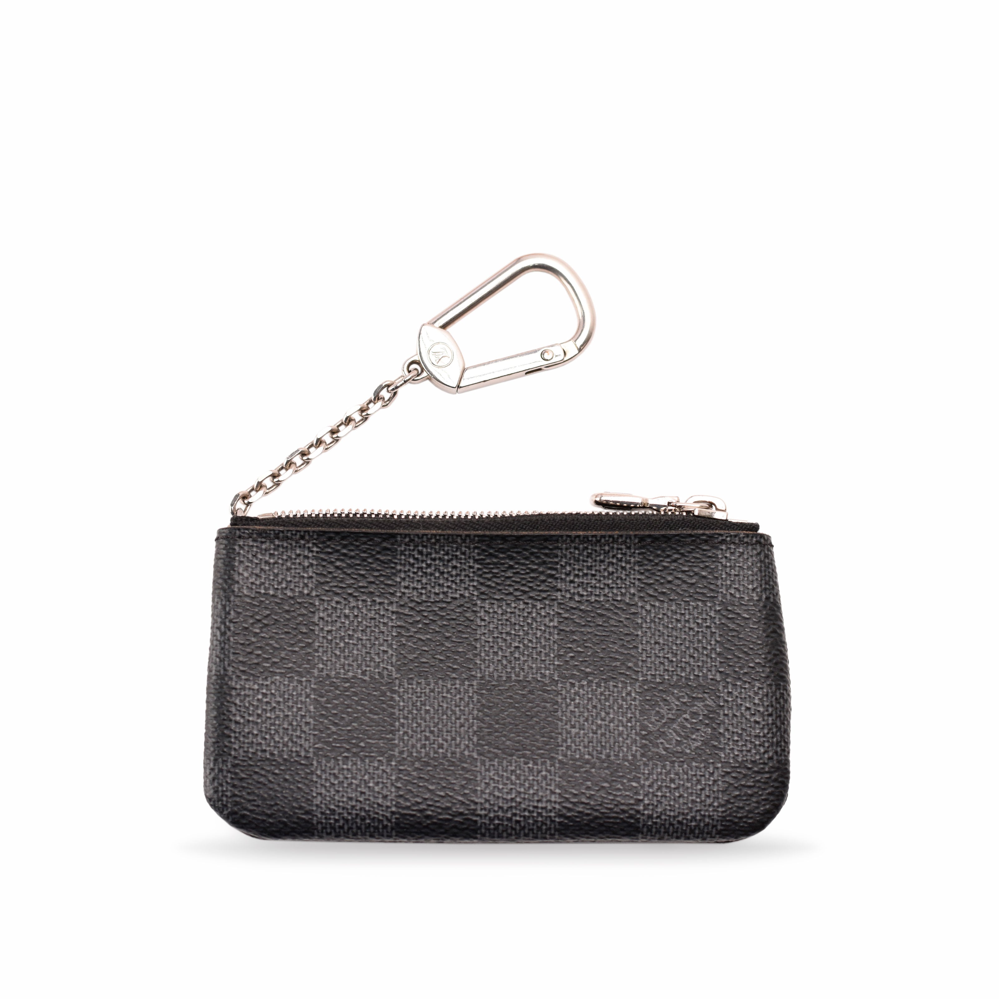 Louis Vuitton Key Pouch Damier Graphite