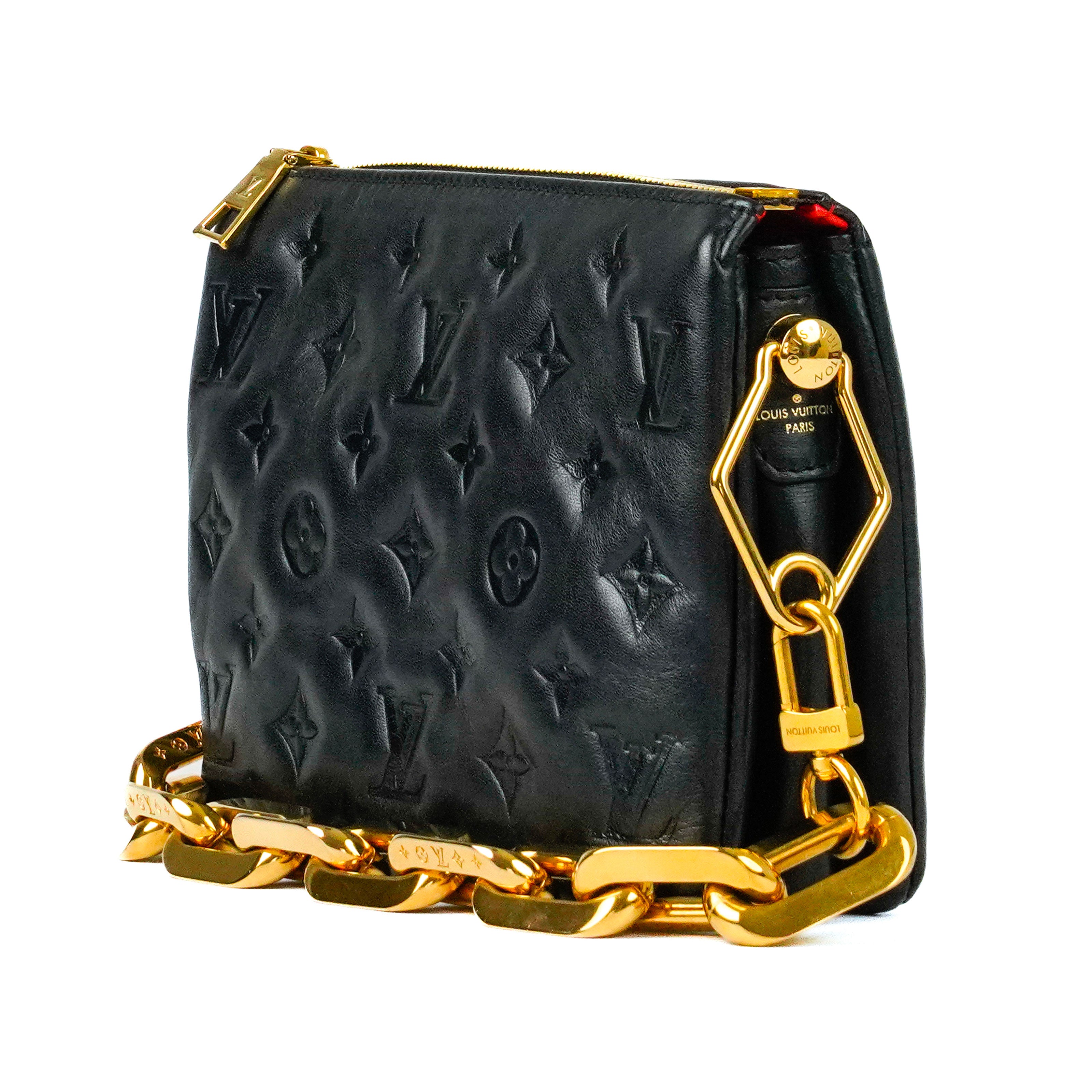 Louis Vuitton Coussin Bag Monogram Embossed Lambskin