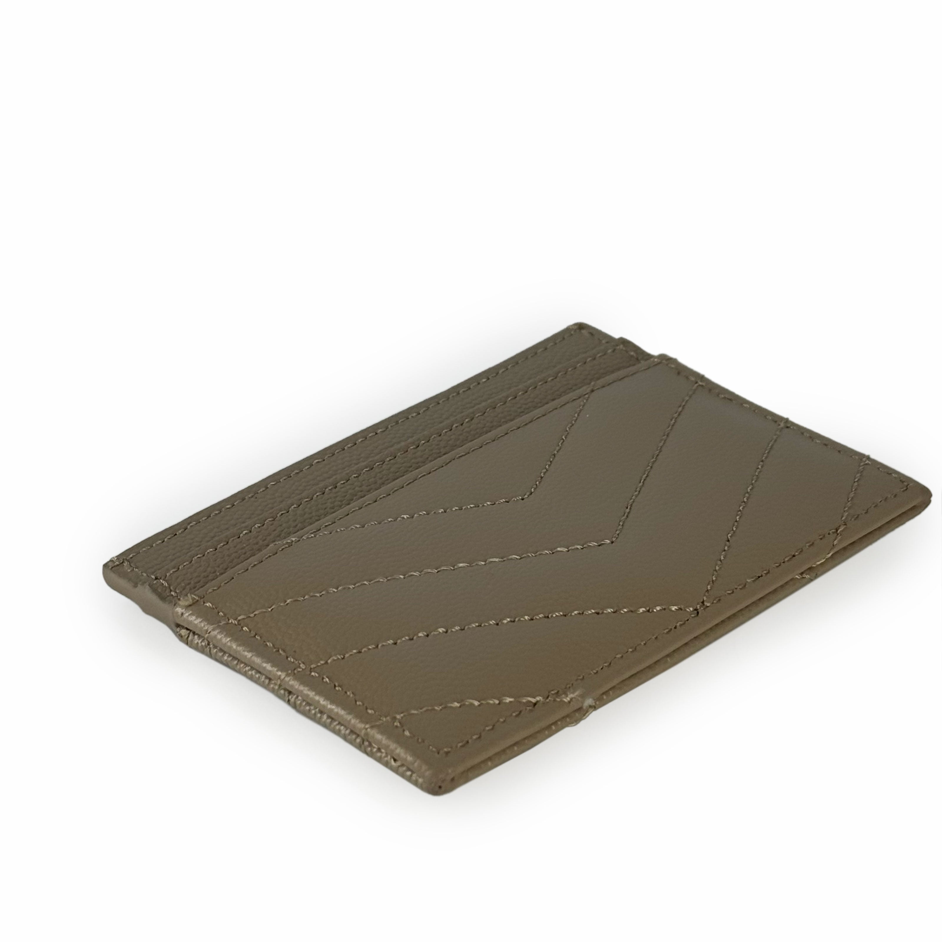 Saint Laurent Card Holder Beige