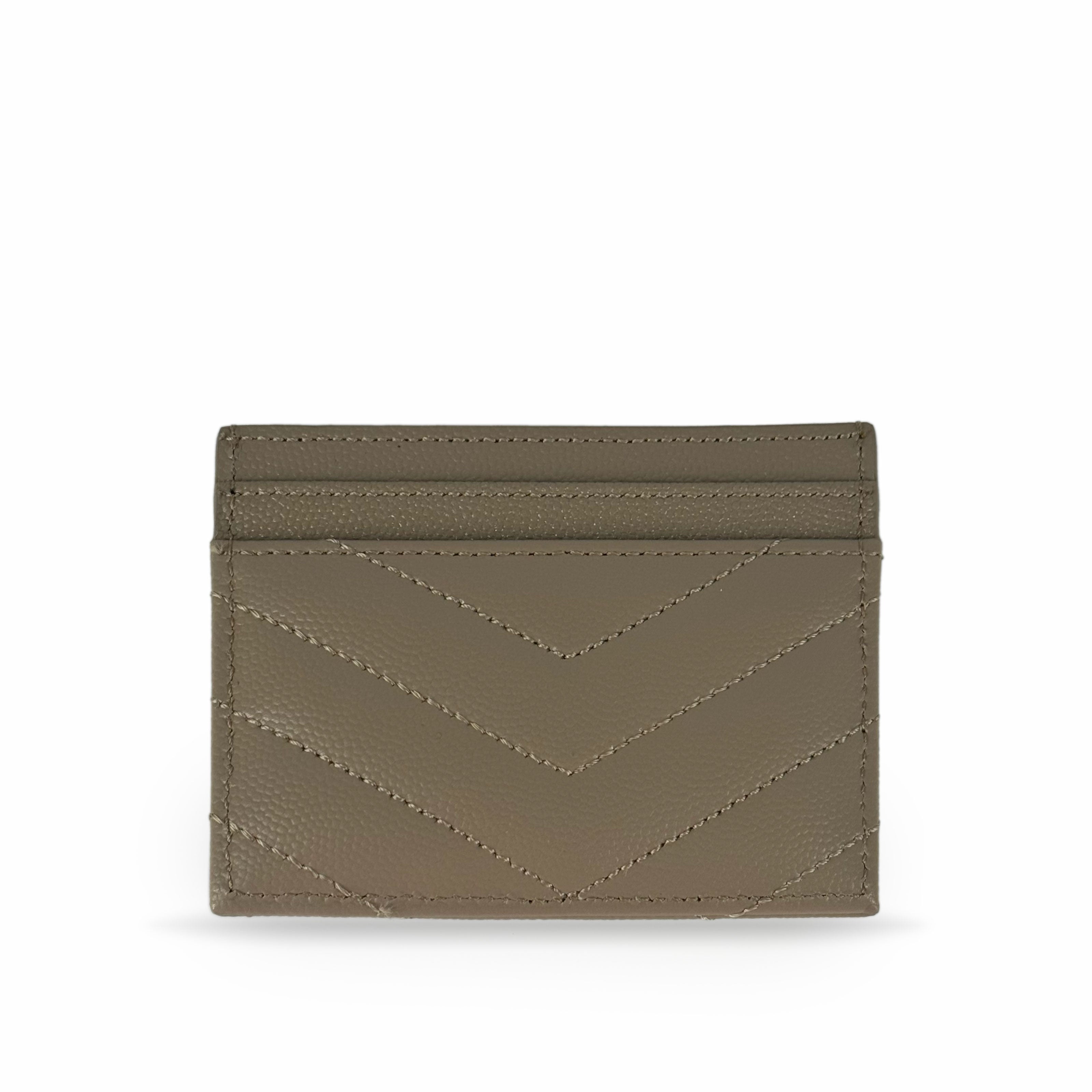 Saint Laurent Card Holder Beige