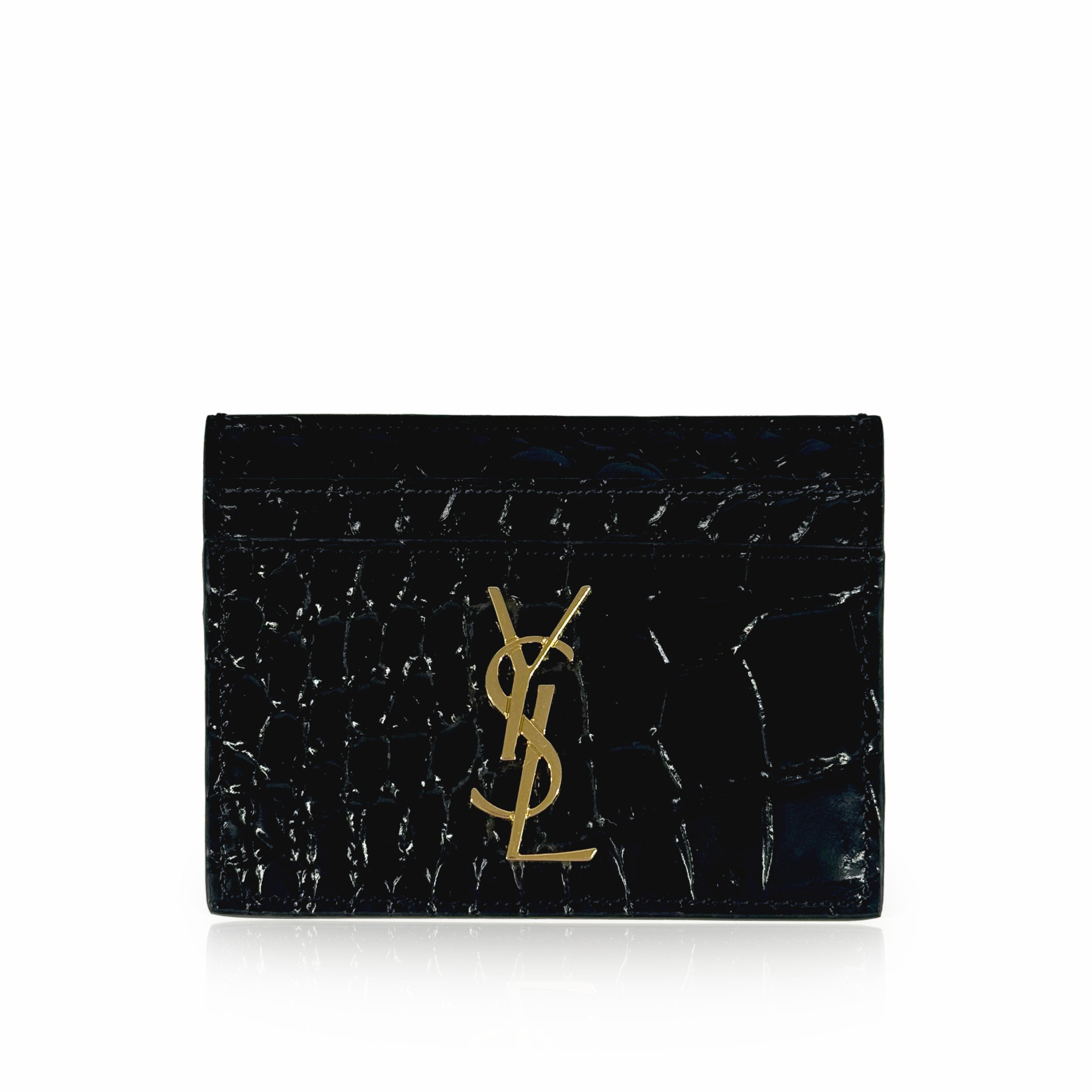 Saint Laurent Card Holder Black