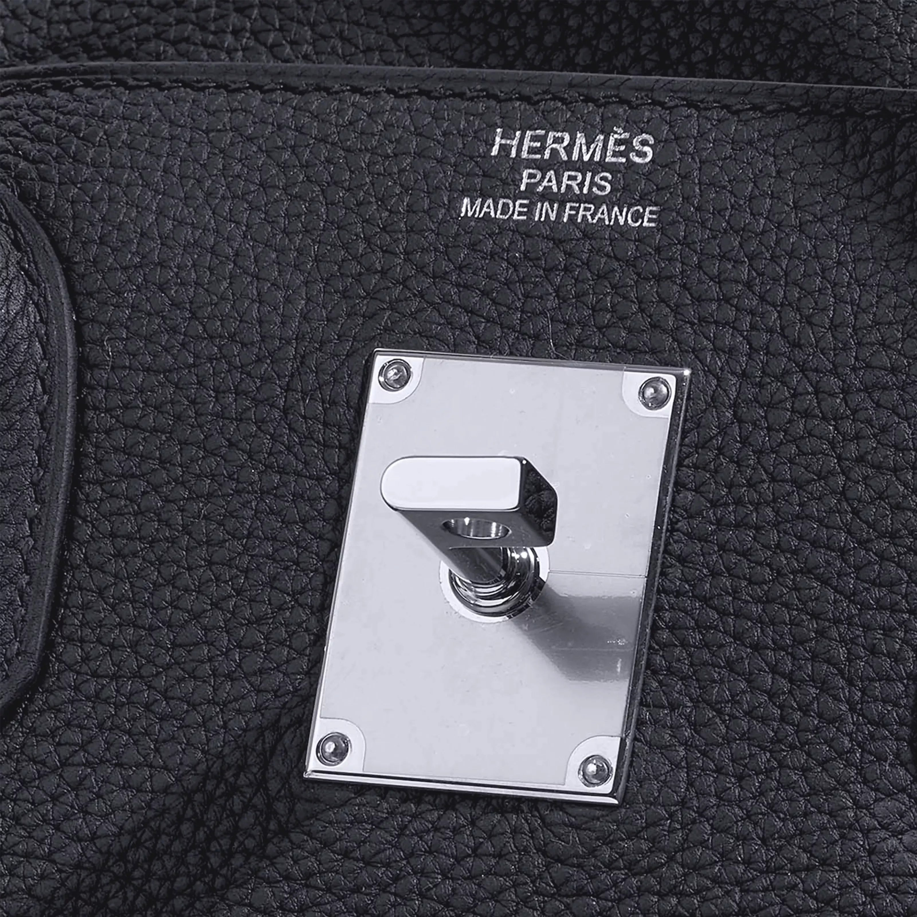 Hermès Haut à Courroies 40 HAC Travel Bag in Ardoise Togo Leather with Palladium Hardware 10