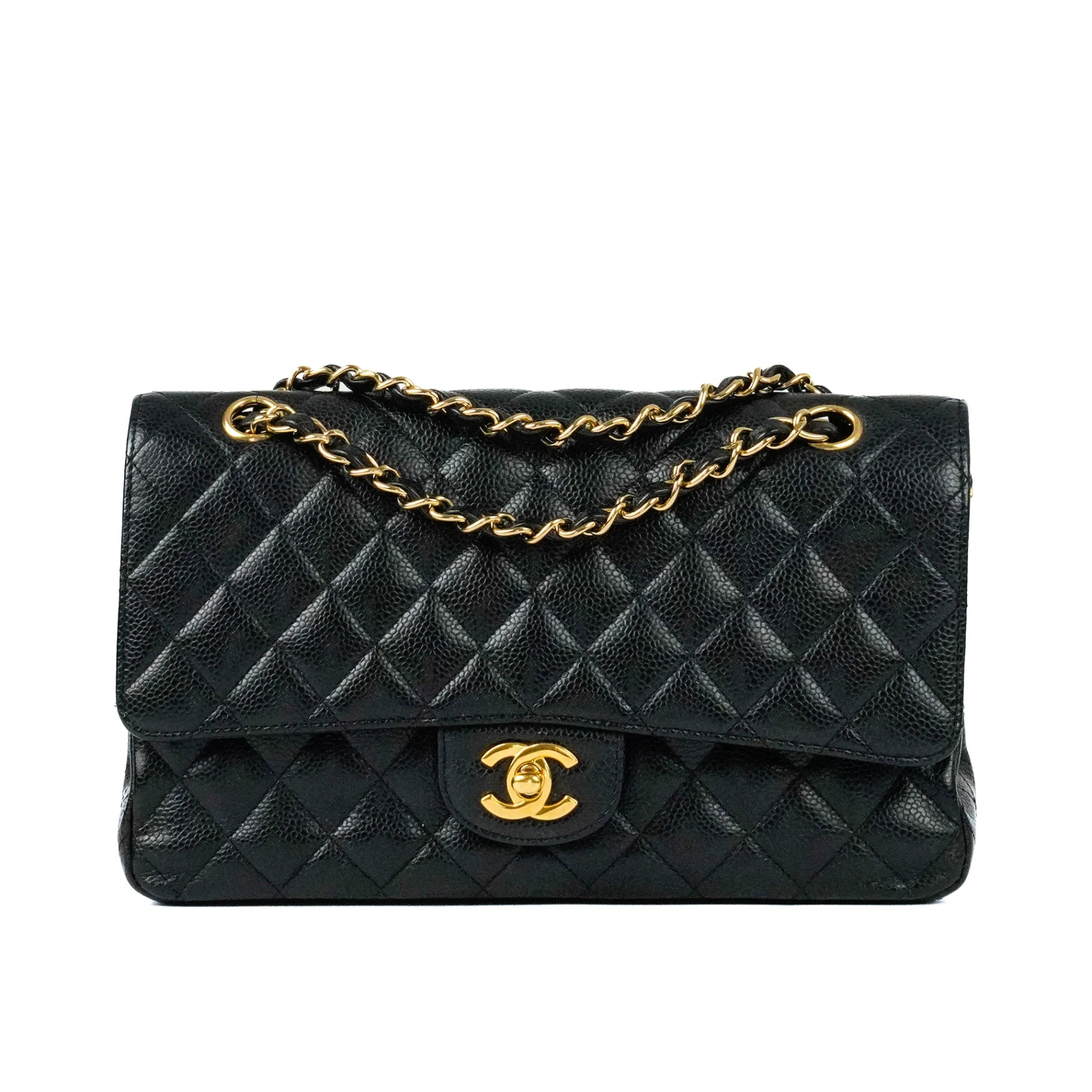 Chanel Timeless Classic in Black Caviar Leather GHW