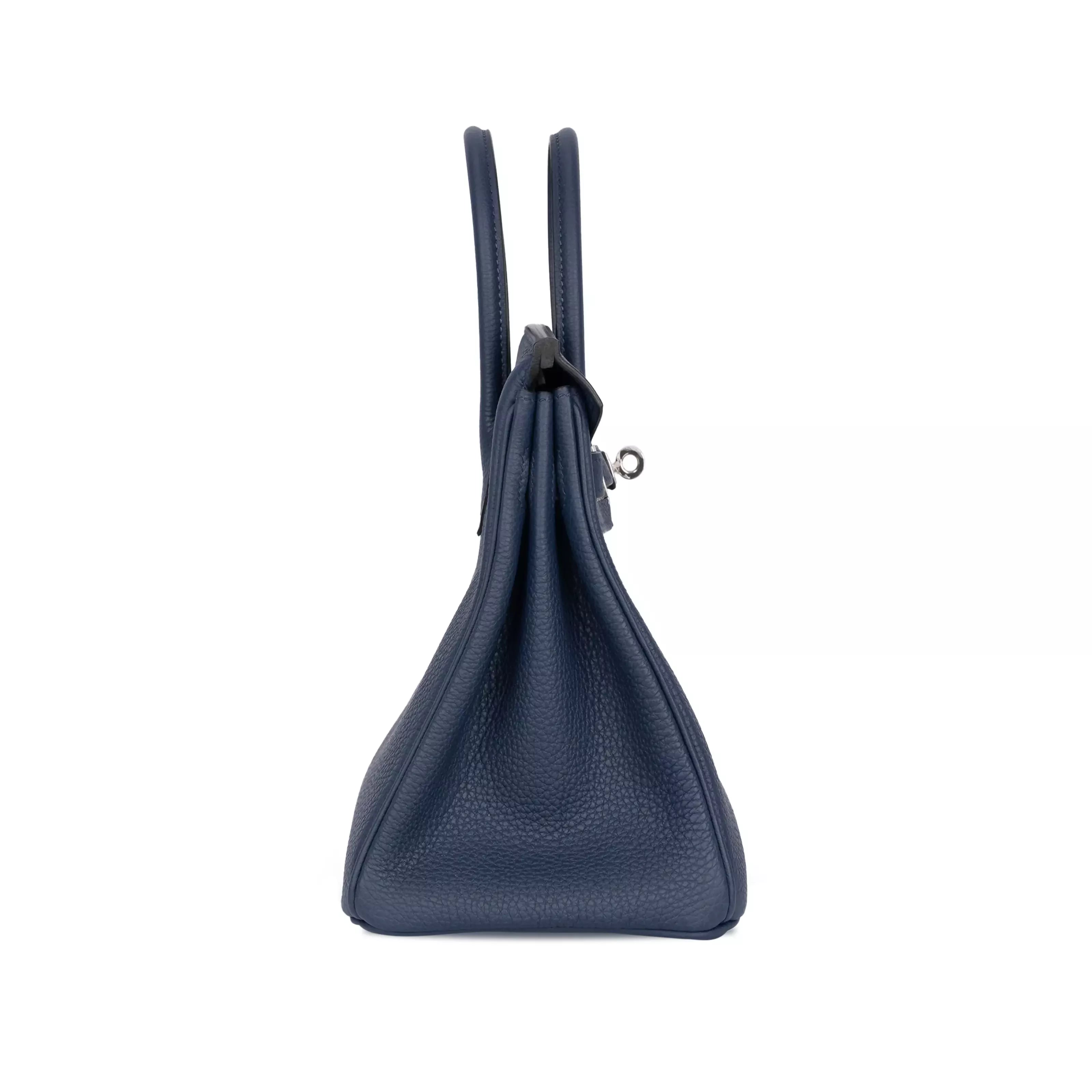 Hermès Birkin 25 Togo Bleu de Prusse PHW  4