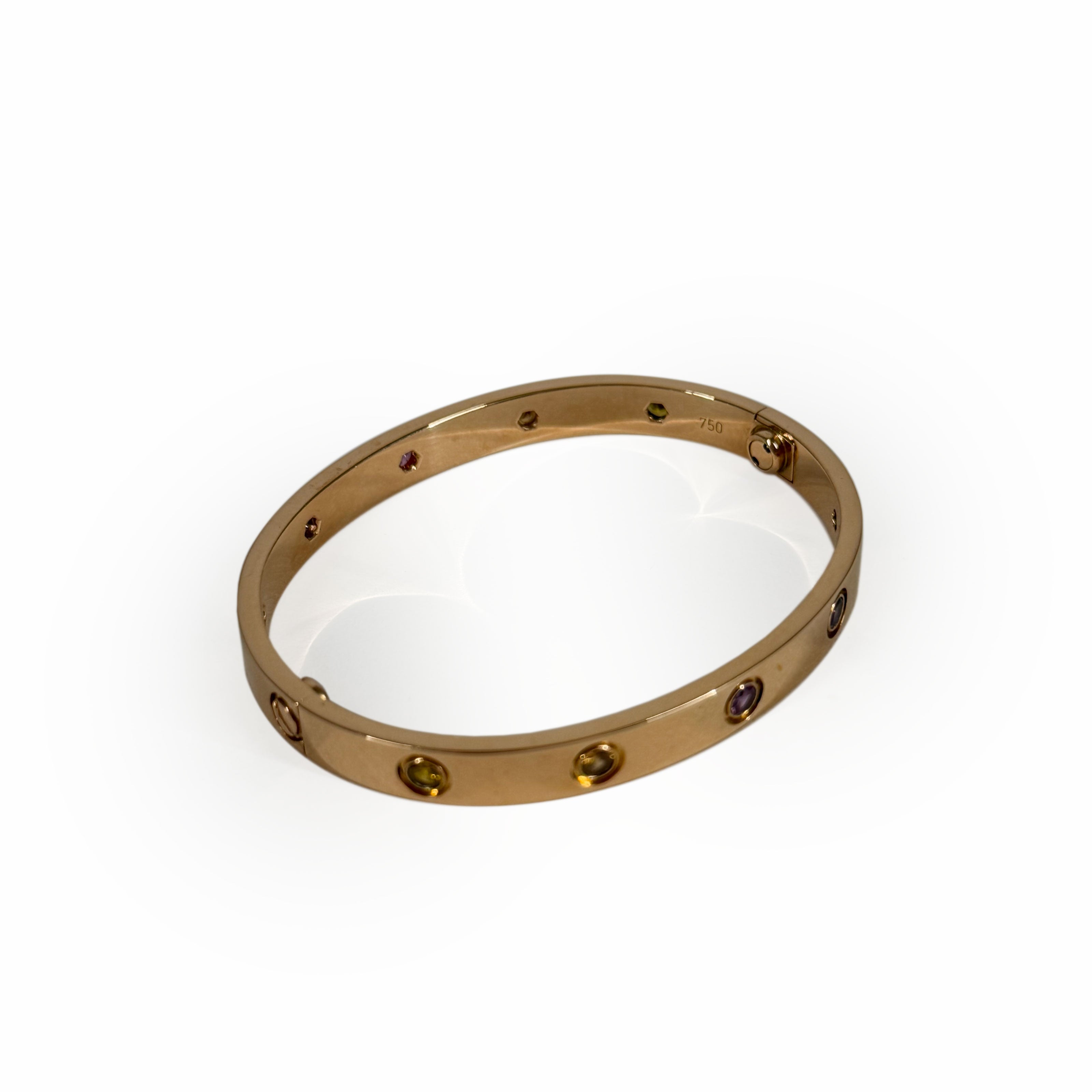 Cartier Love Rainbow Yellow Gold Bracelet