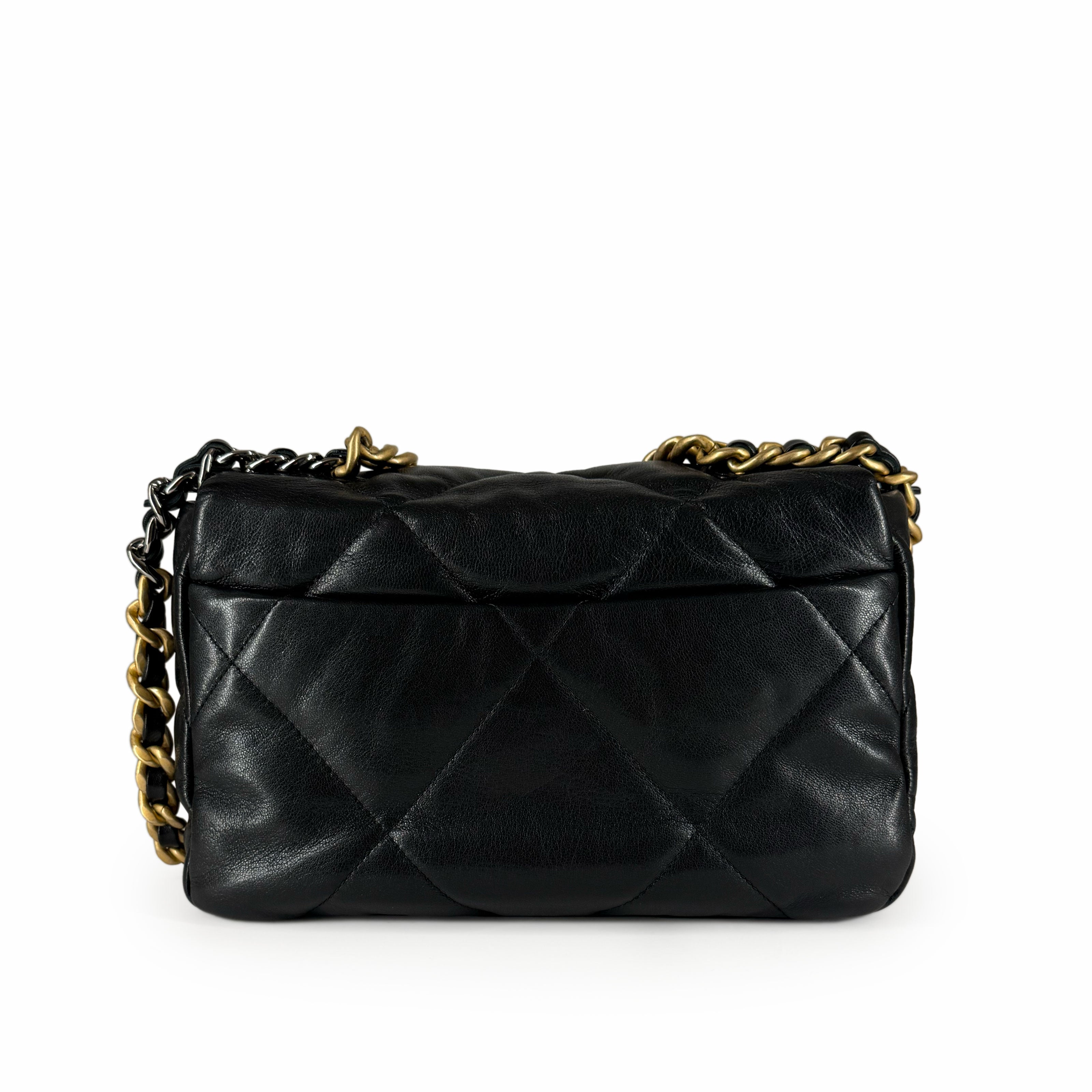 Chanel 19 Small Flap Bag Black