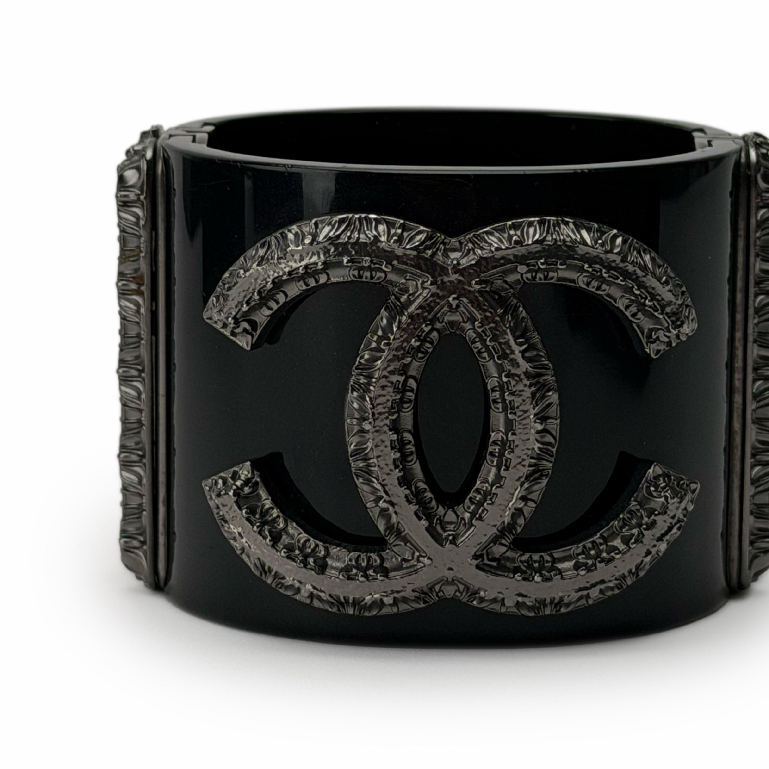 Chanel CC Cuff Black