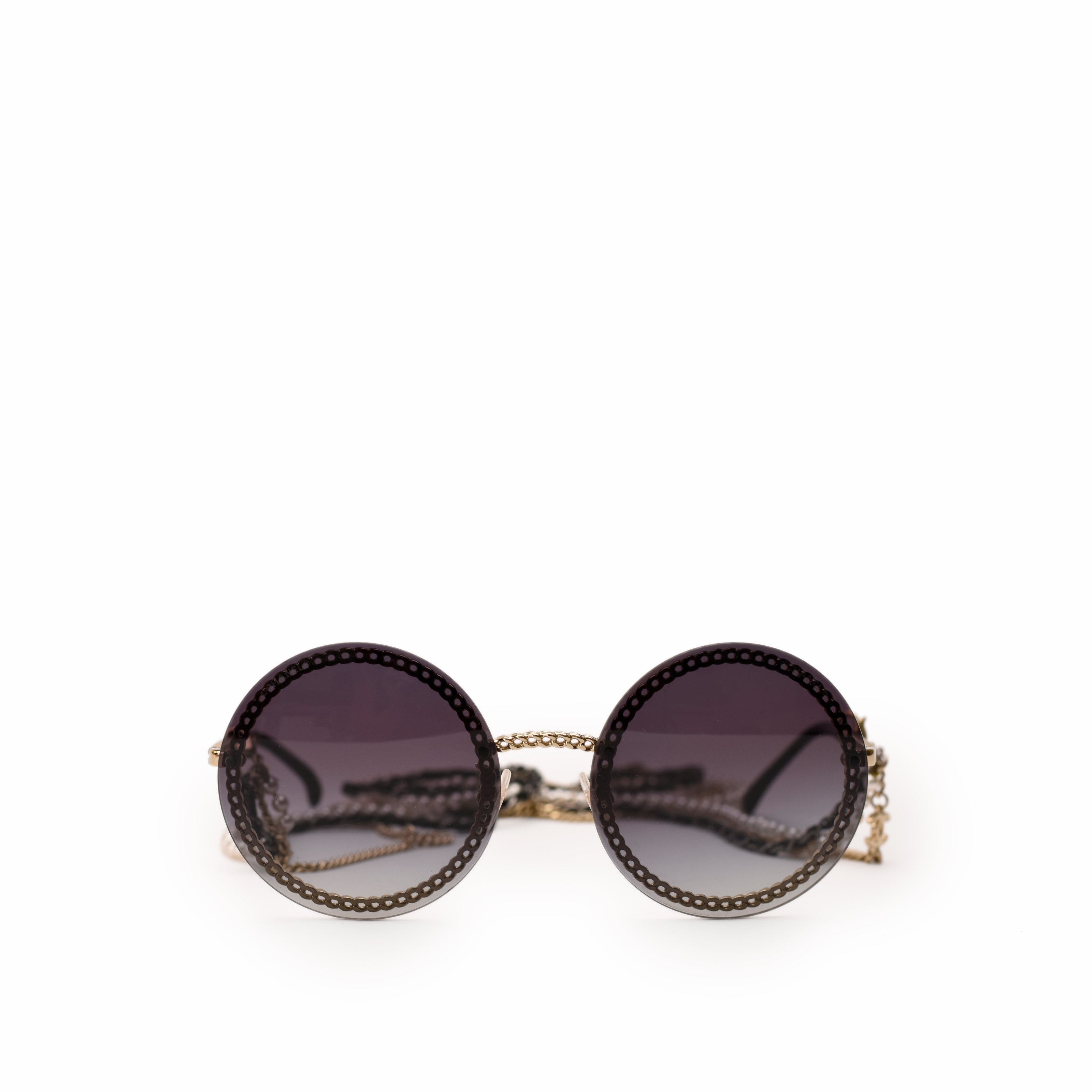 Chanel Round Chain Sunglasses