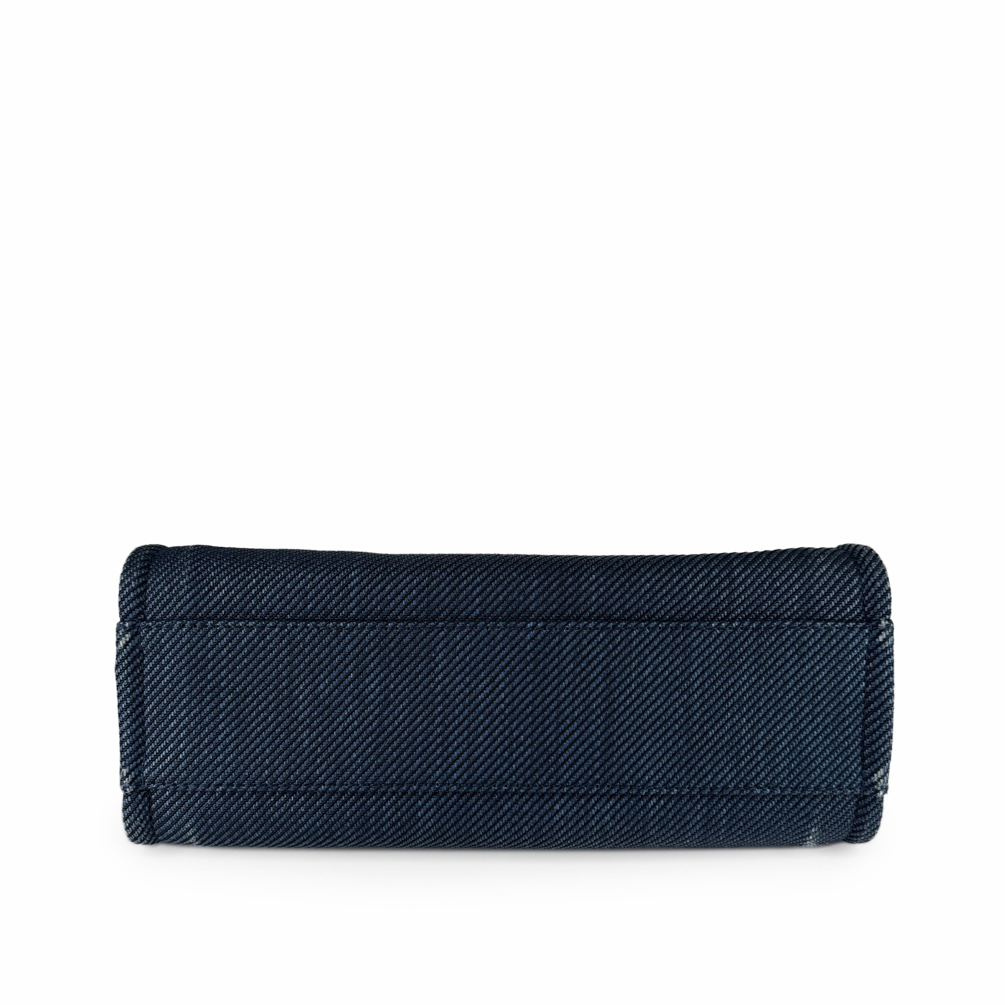 Chanel Deauville Denim Blue Tote Small