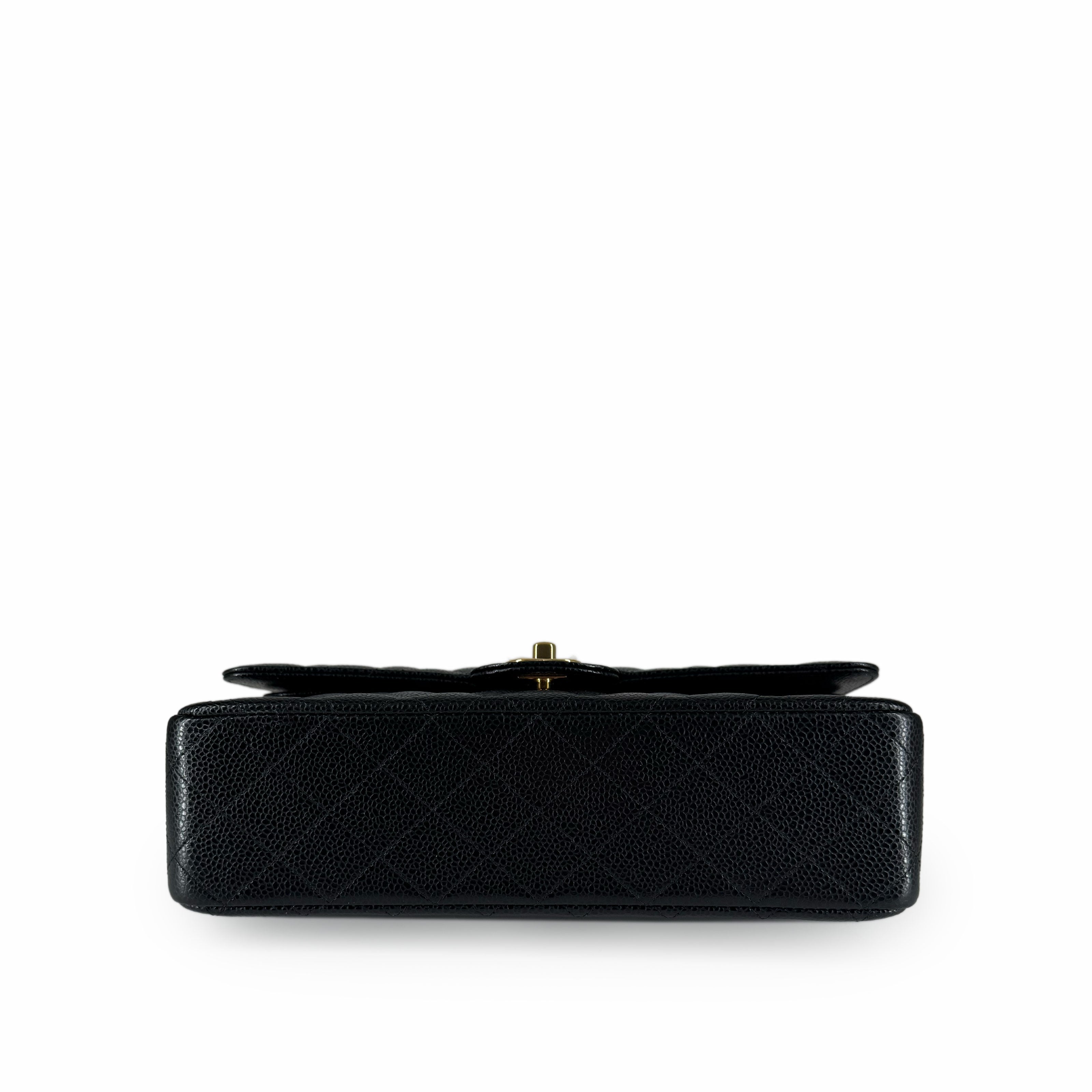 Chanel Timeless Medium Black Caviar GHW