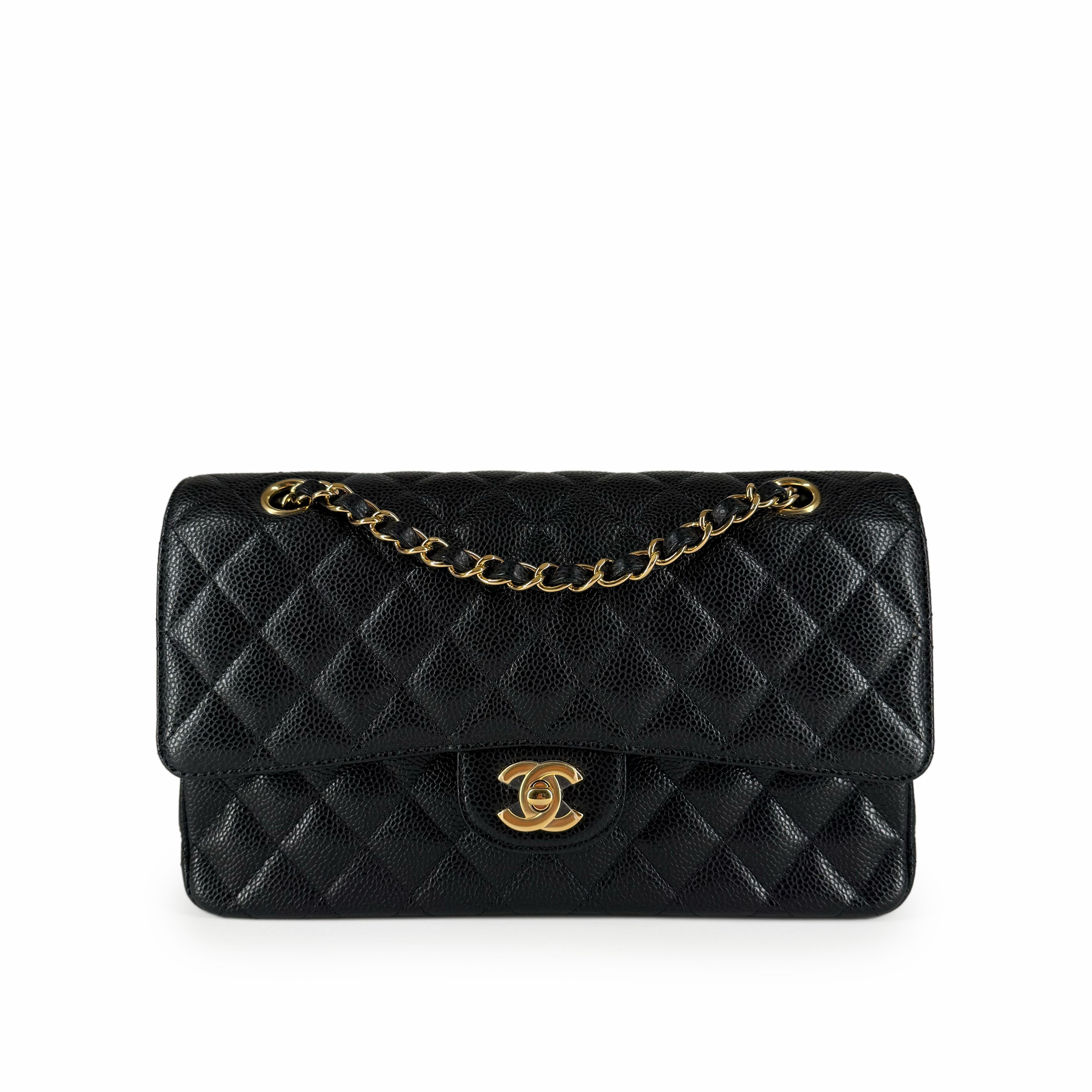 Chanel Timeless Medium Black Caviar GHW
