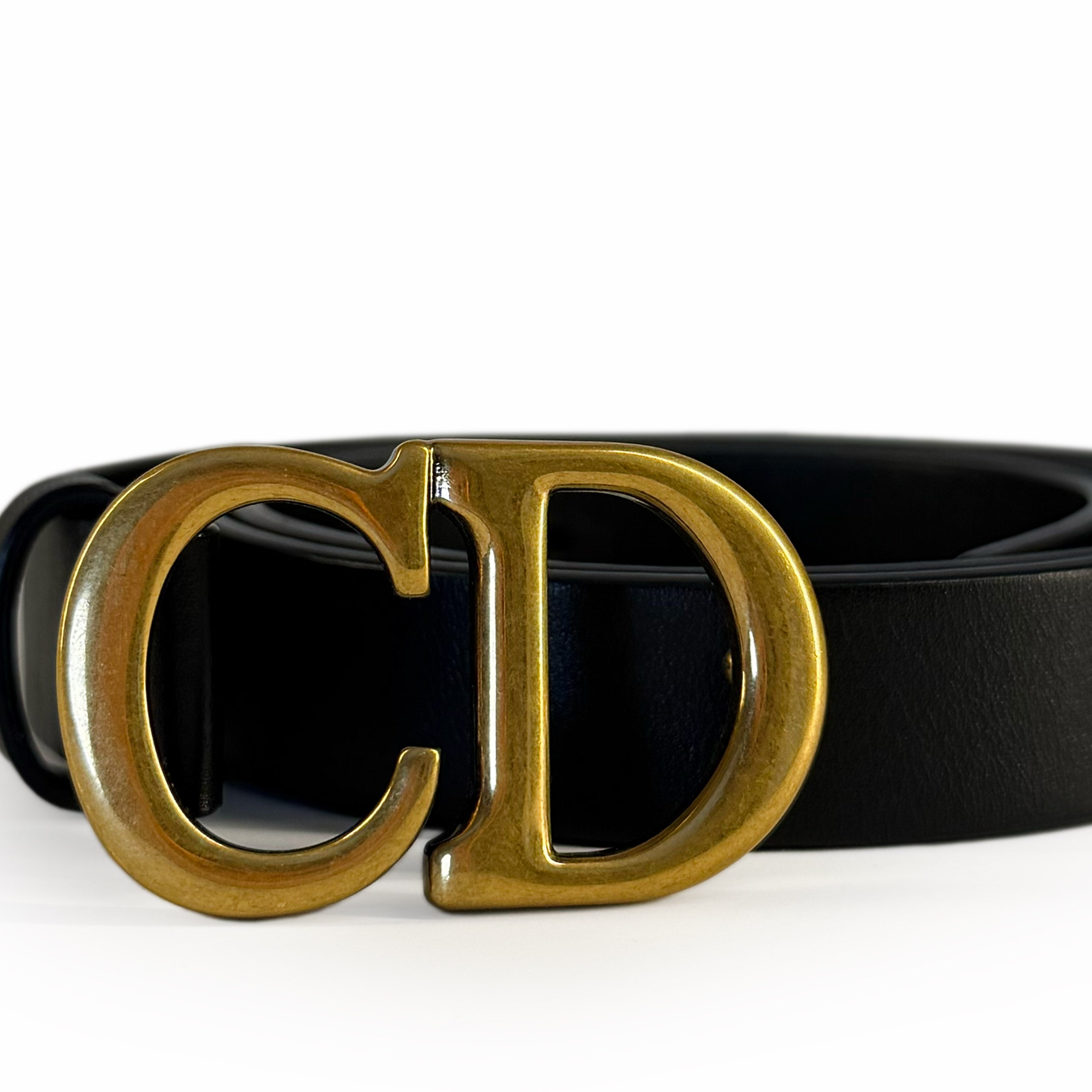 Dior Saddle Belt 75