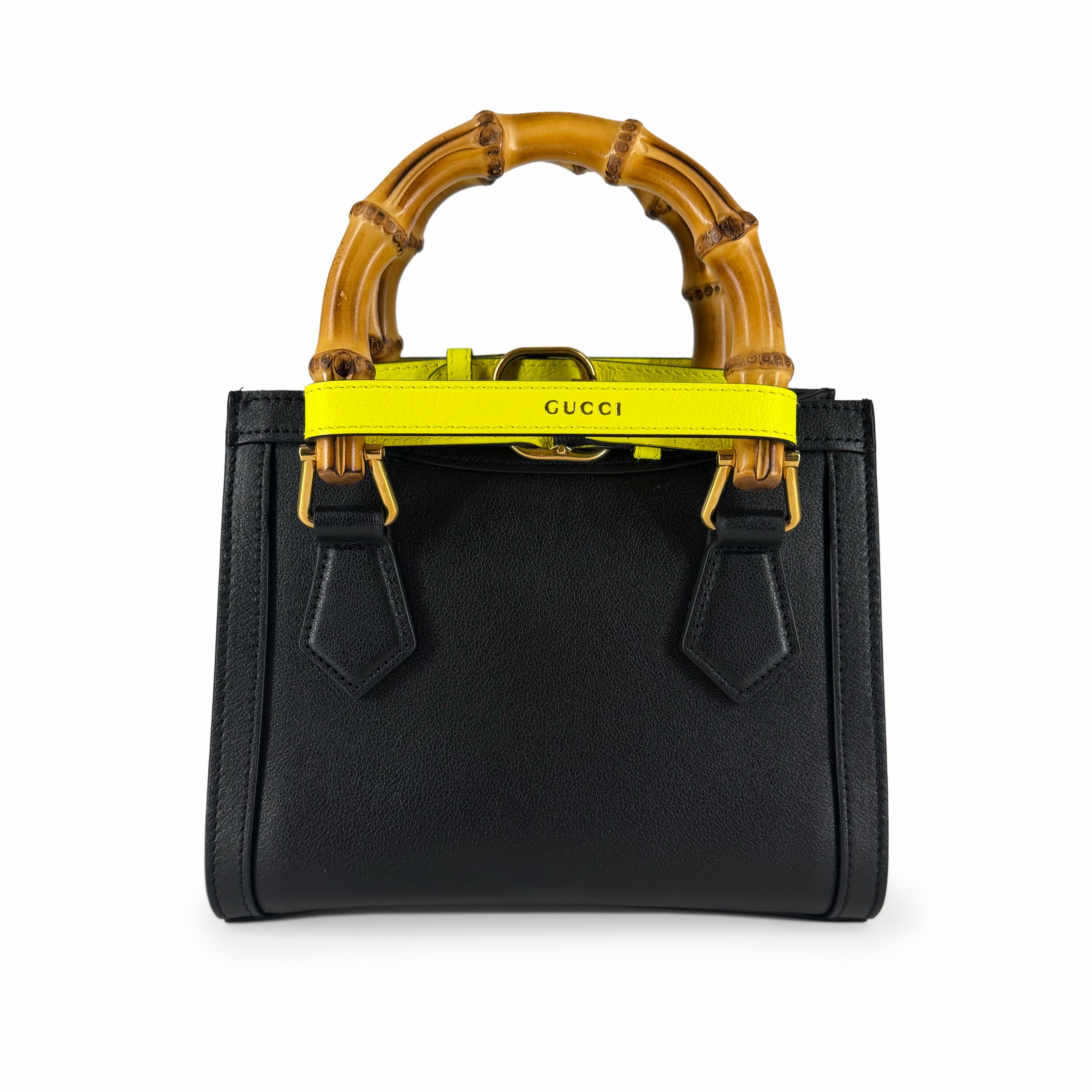Gucci Diana Small Black Tote Bag