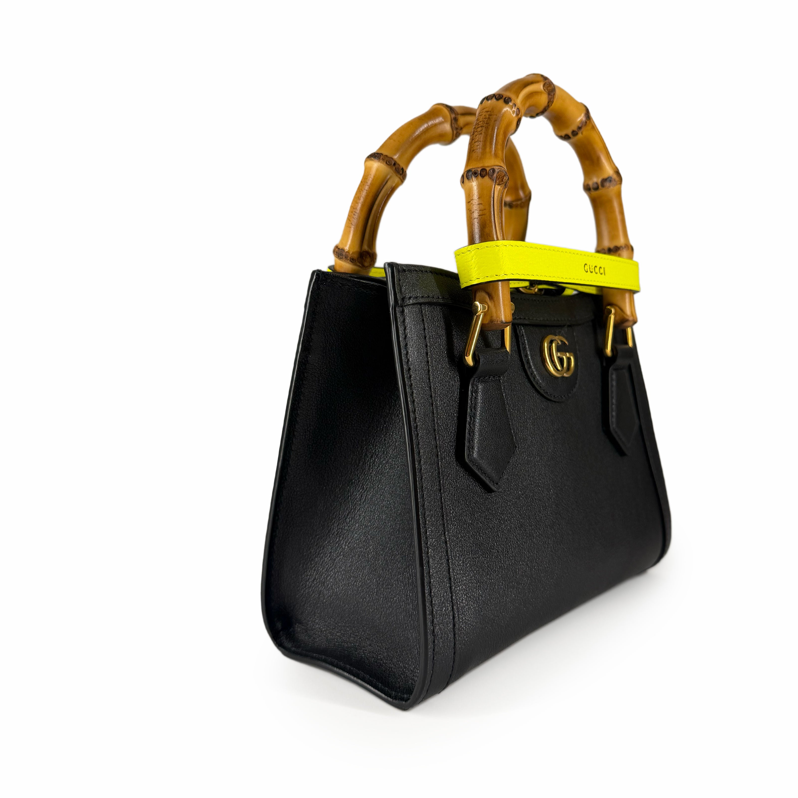 Gucci Diana Small Black Tote Bag