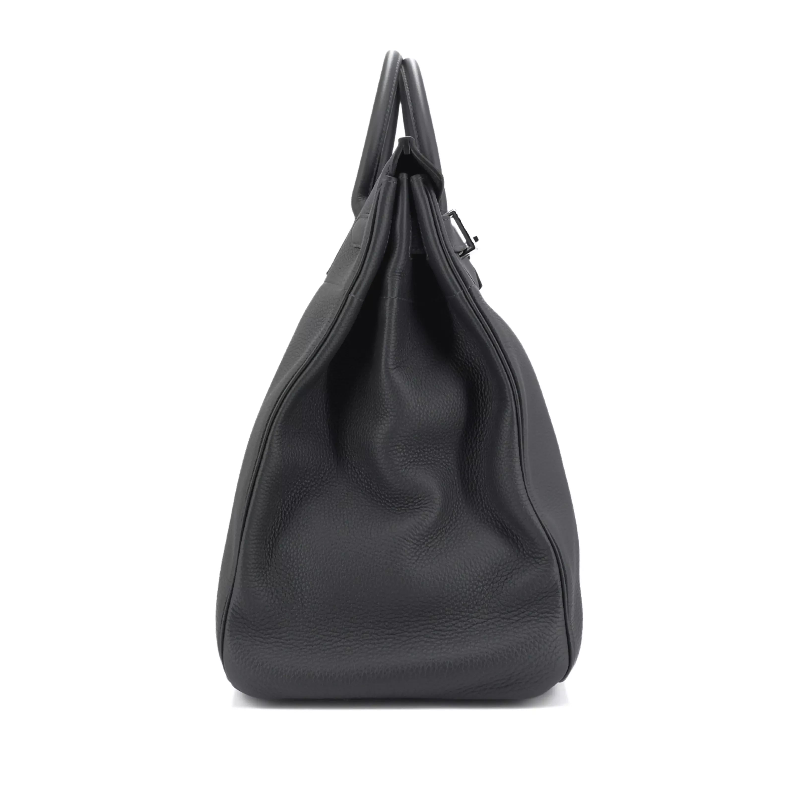 Hermès Haut à Courroies 40 HAC Travel Bag in Ardoise Togo Leather with Palladium Hardware 4