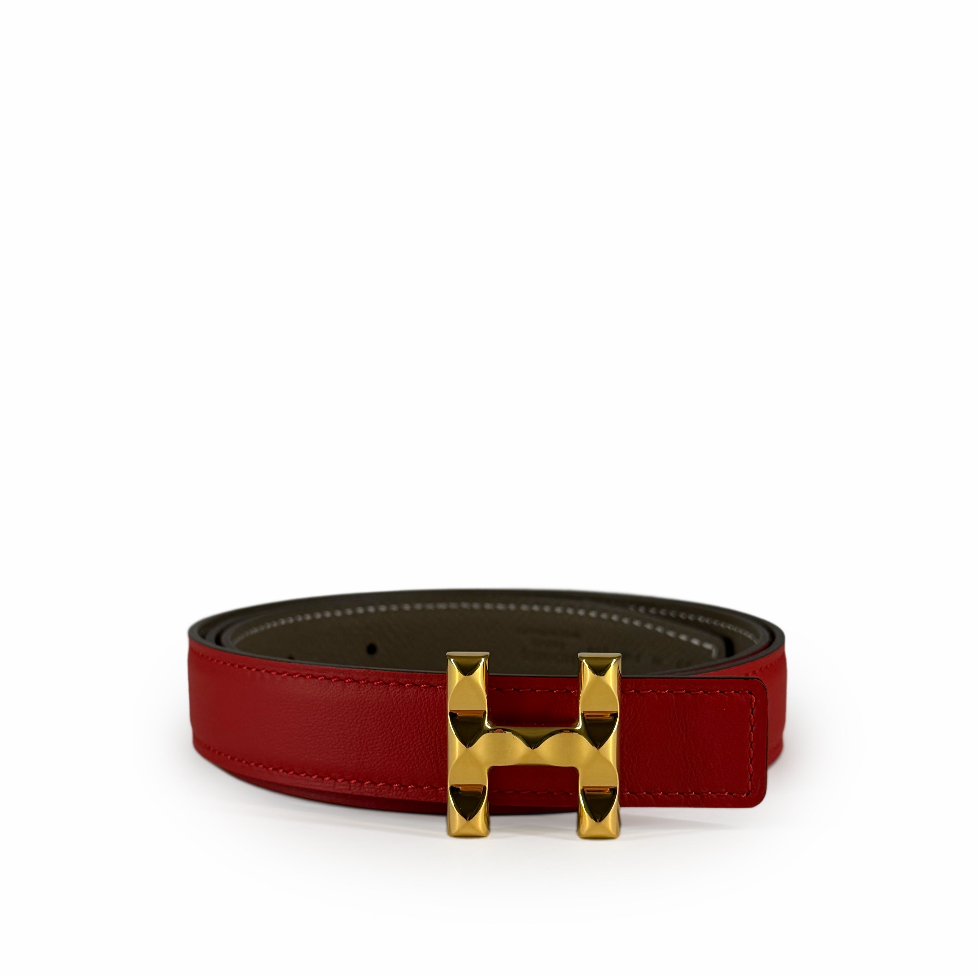 Hermès Infini Belt Buckle & Reversible Leather Strap 24 mm