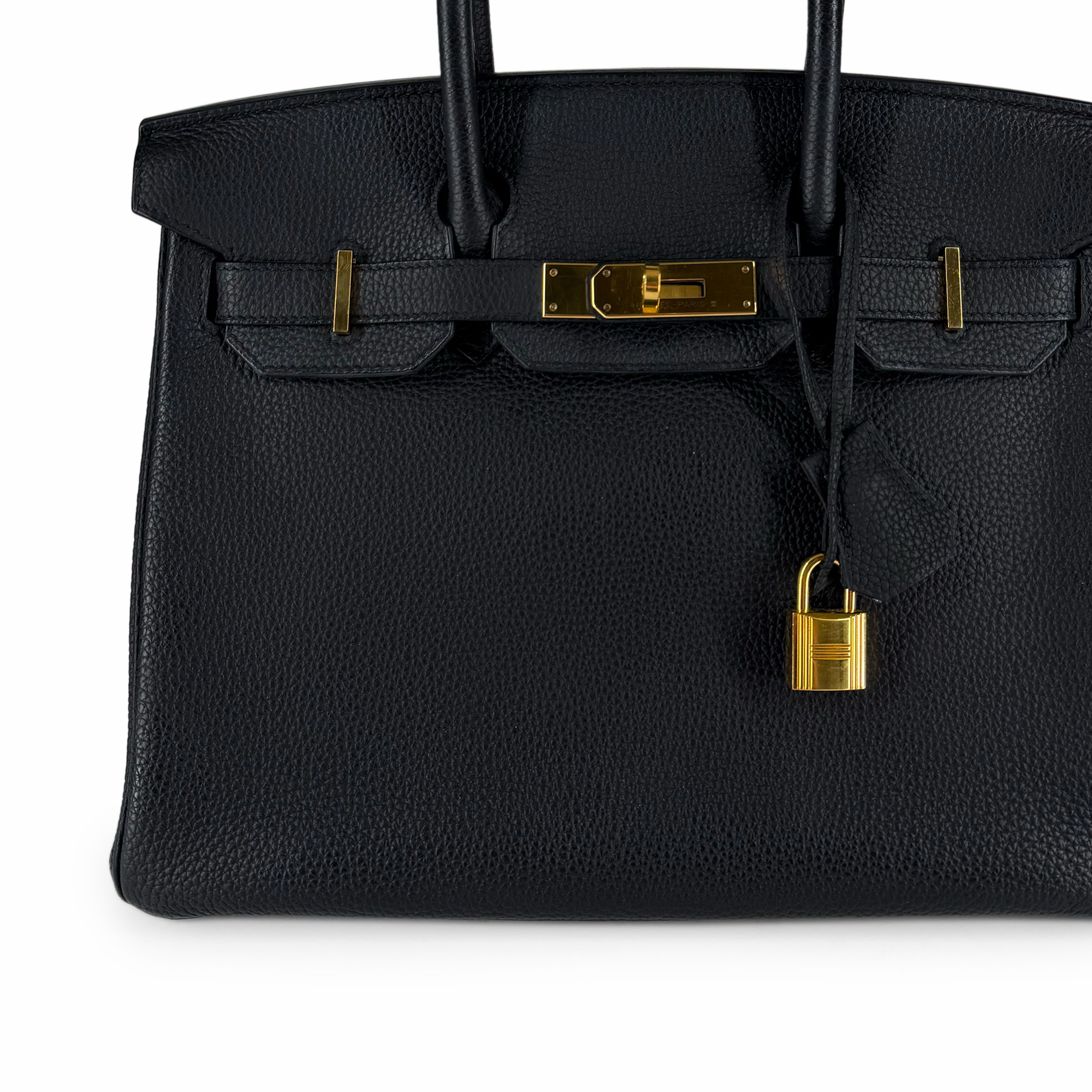 Hermès Birkin 30 Black Togo GHW