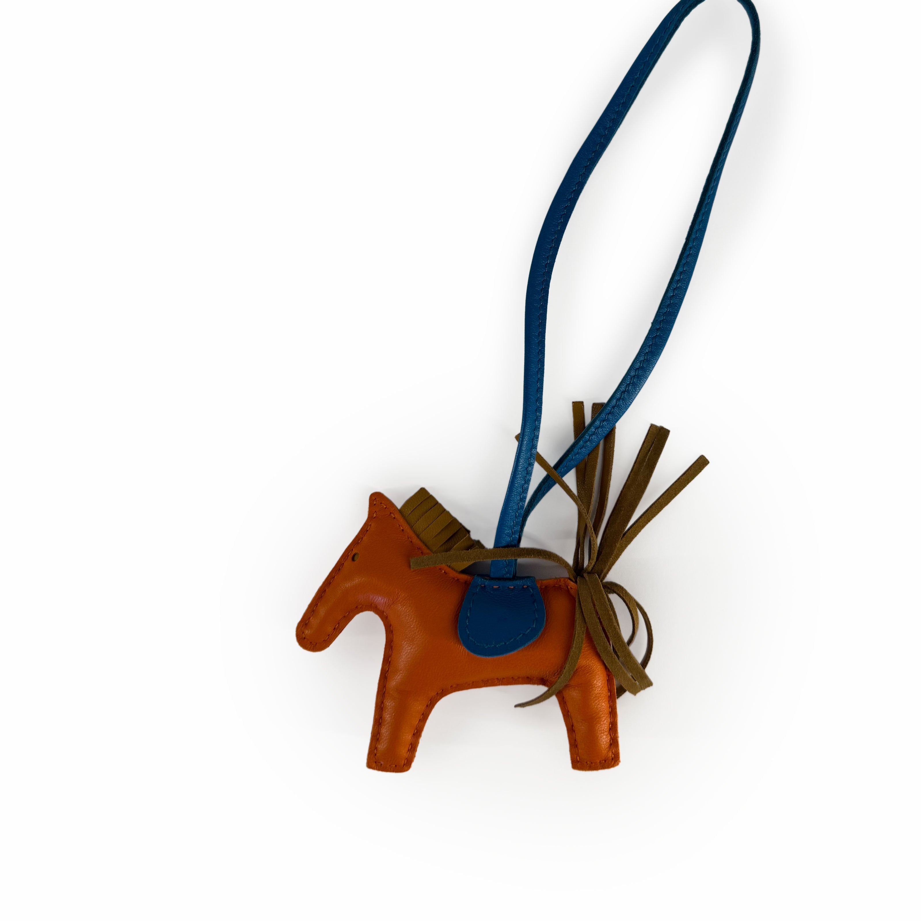 Hermès Rodeo PM Charm Orange