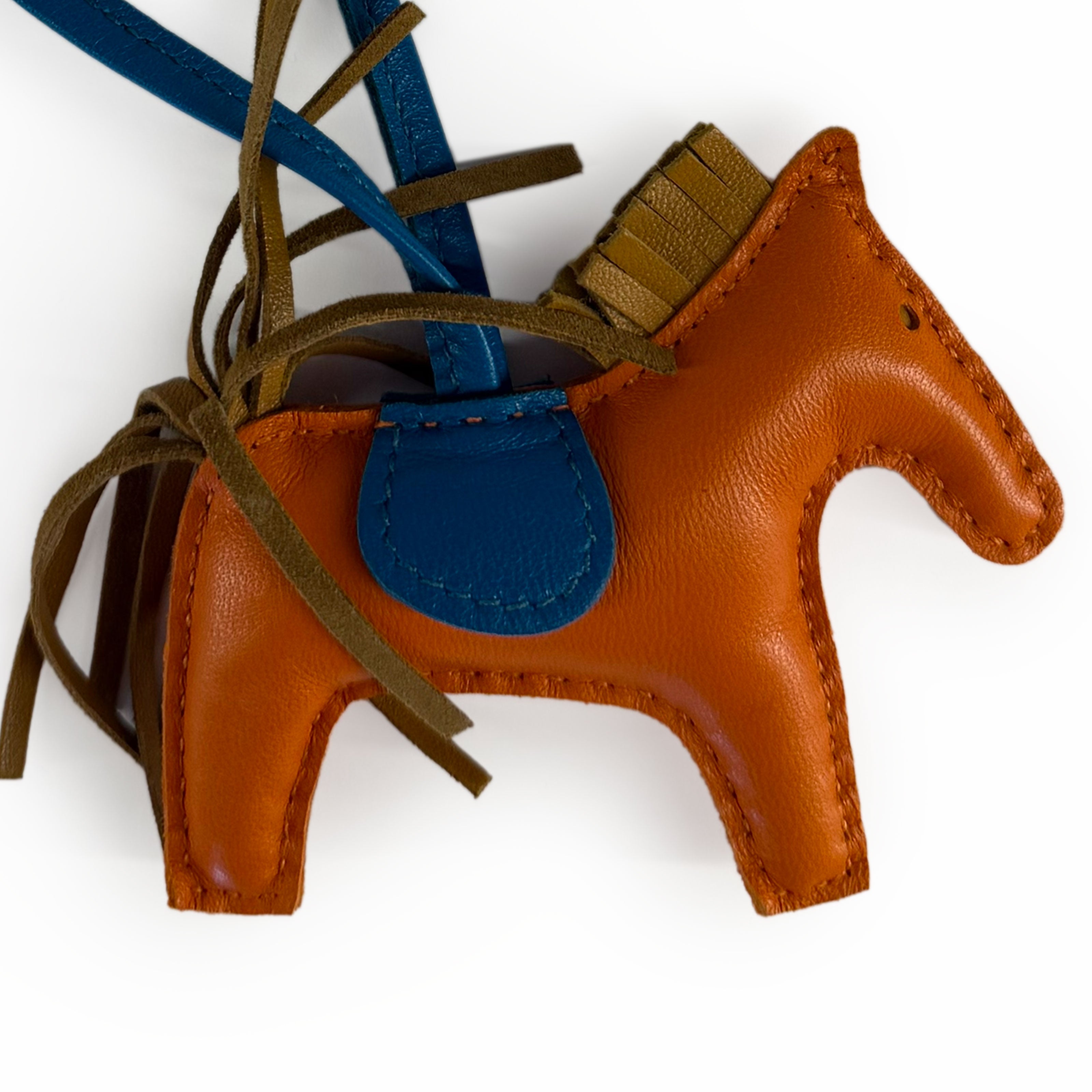 Hermès Rodeo PM Charm Orange