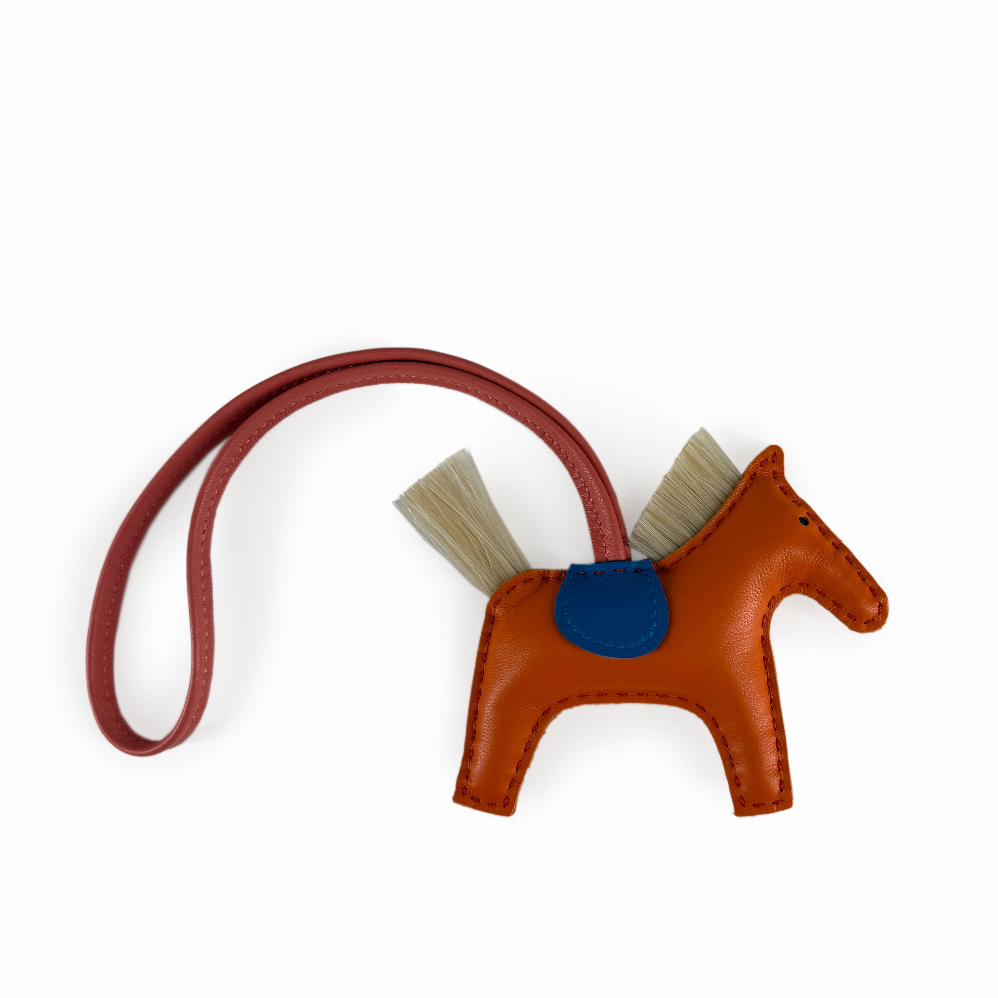 Hermès Rodeo PM Charm Orange