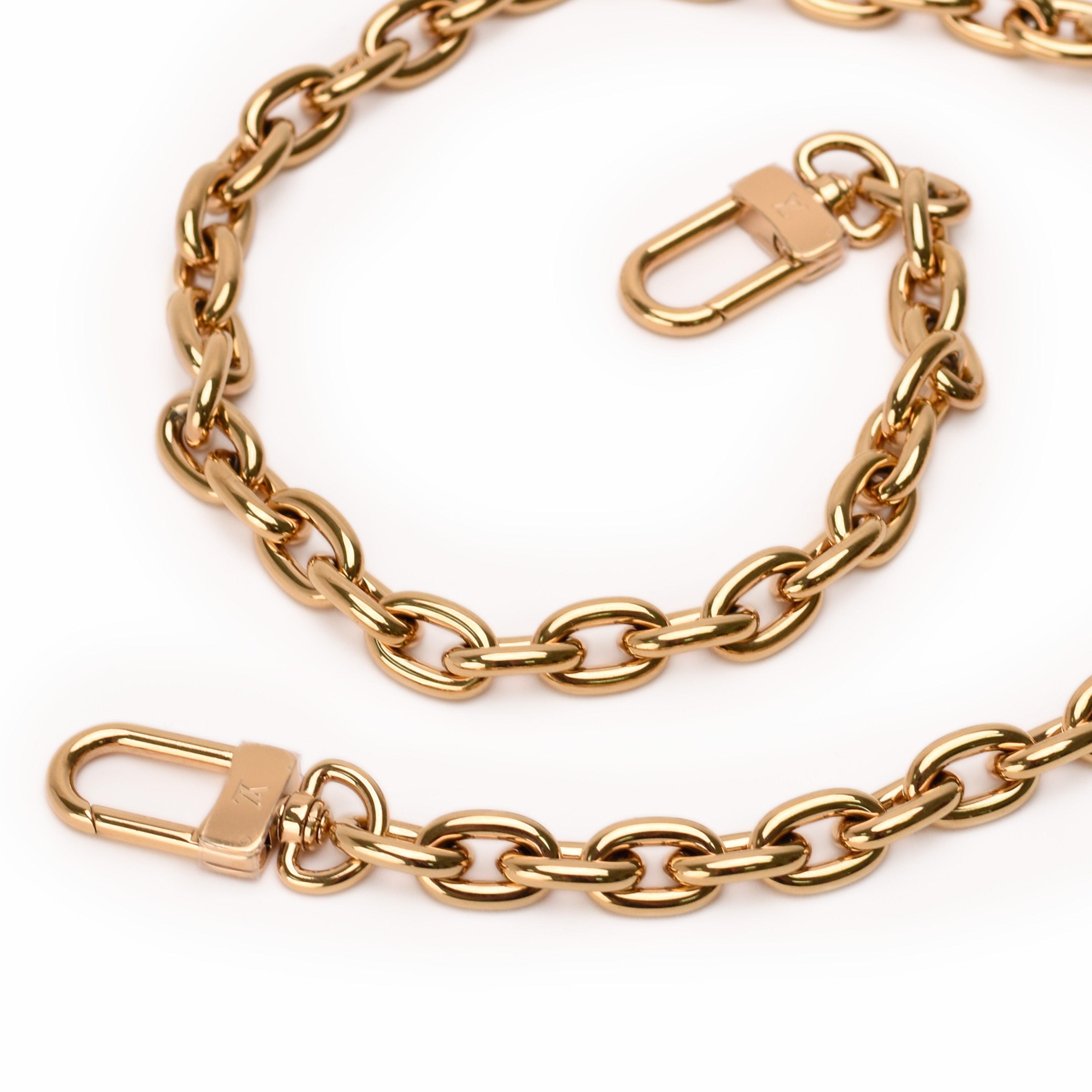 Louis Vuitton Chain Shoulder Strap Gold Thin