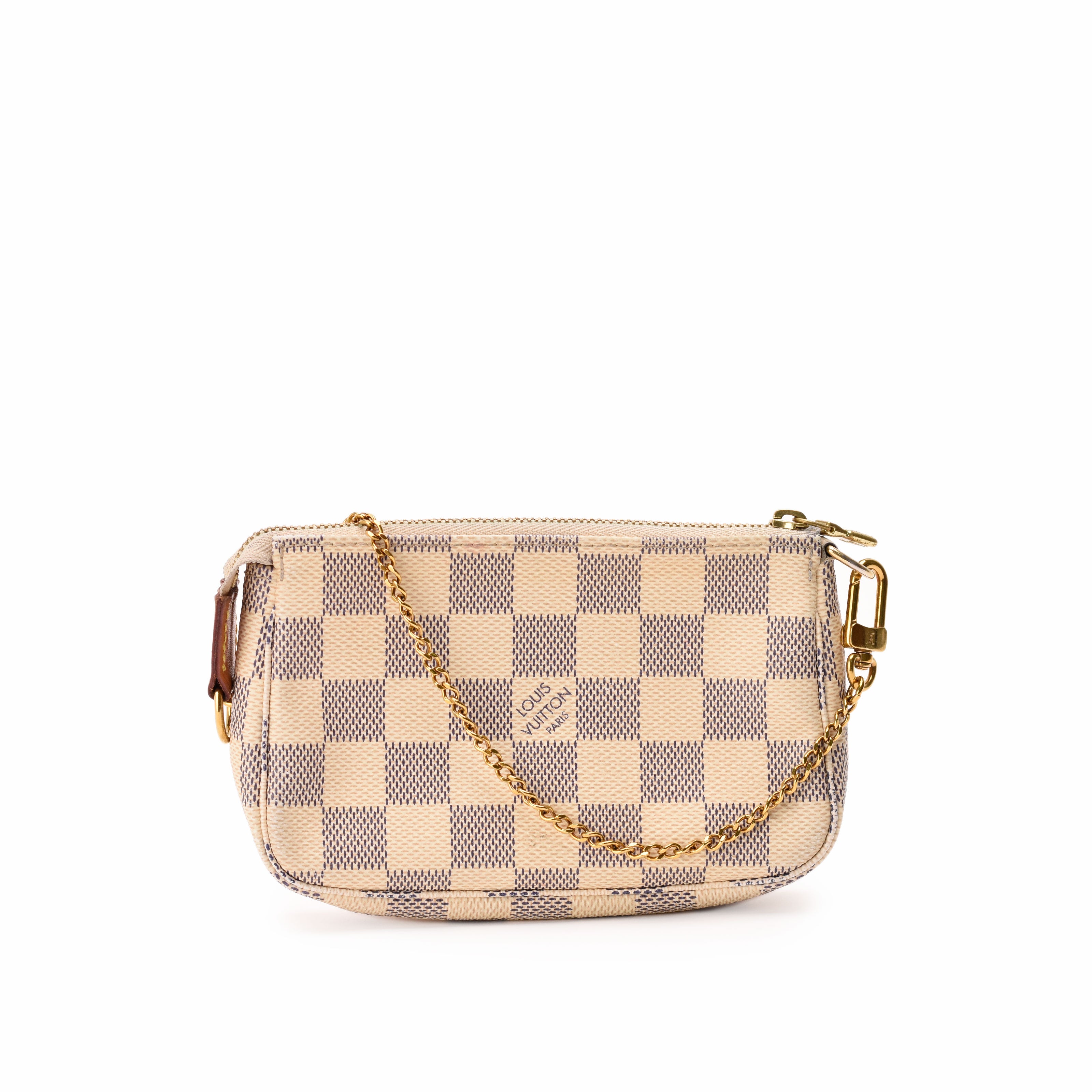 Louis Vuitton Mini Pochette Accessoires Damier Azur