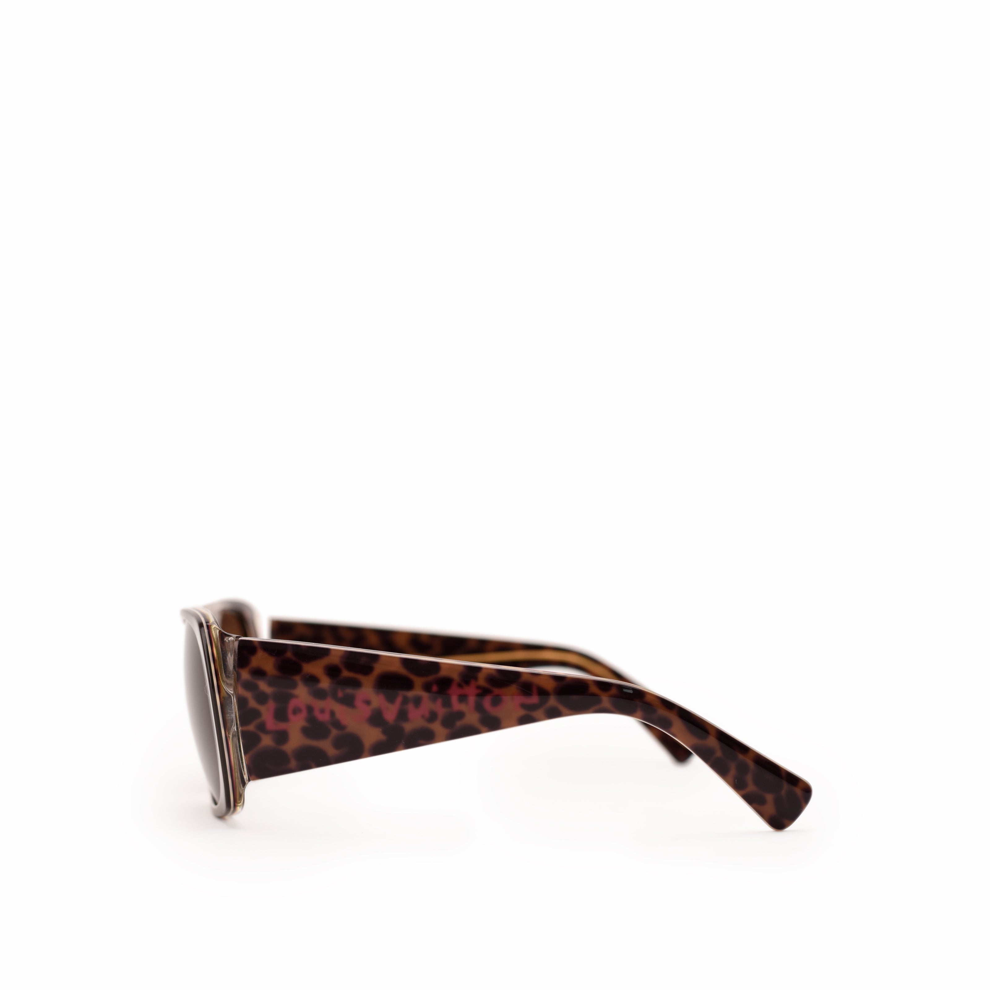 Louis Vuitton Marquise Leopard Sunglasses