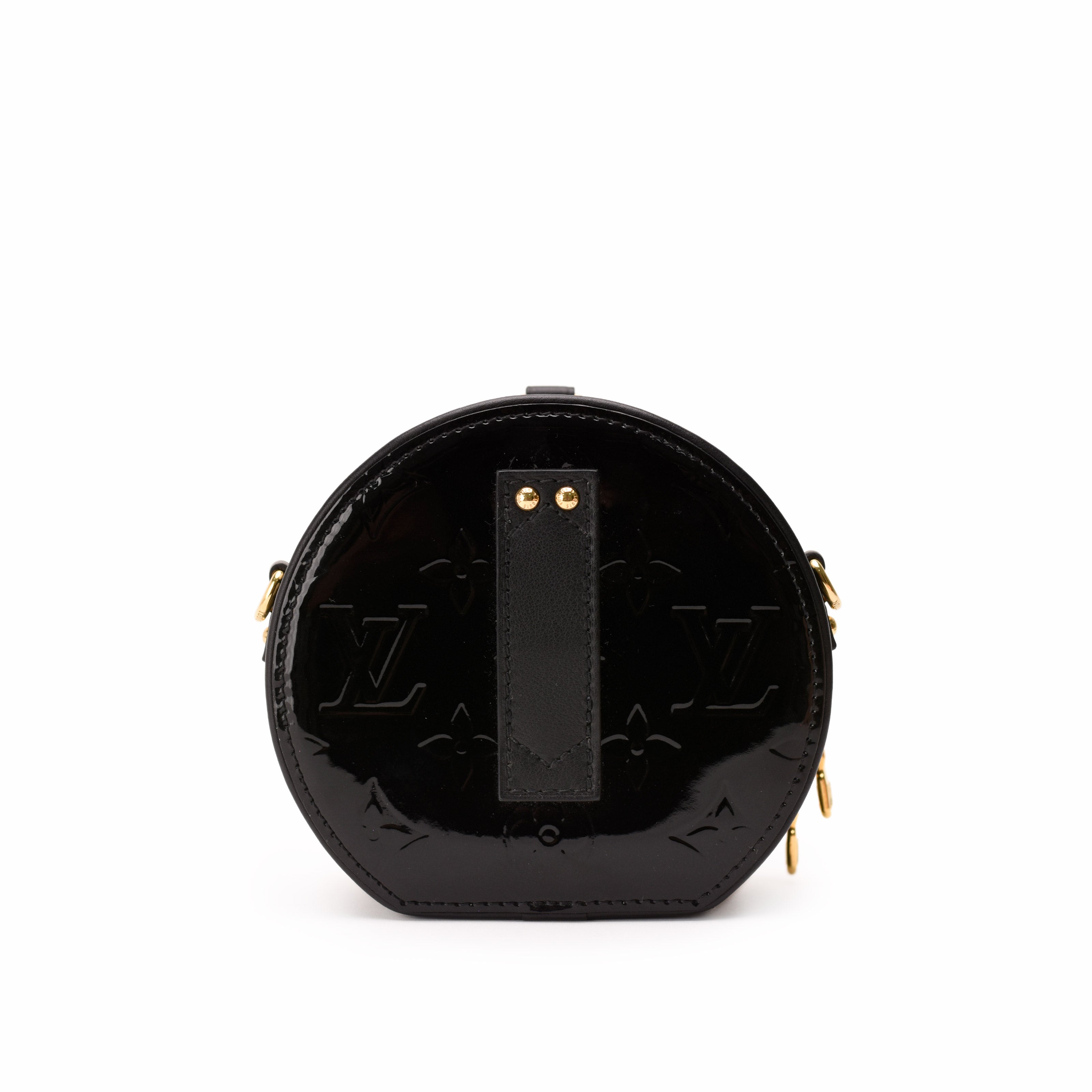 Louis Vuitton Mini Boite Chapeau Monogram Vernis Black