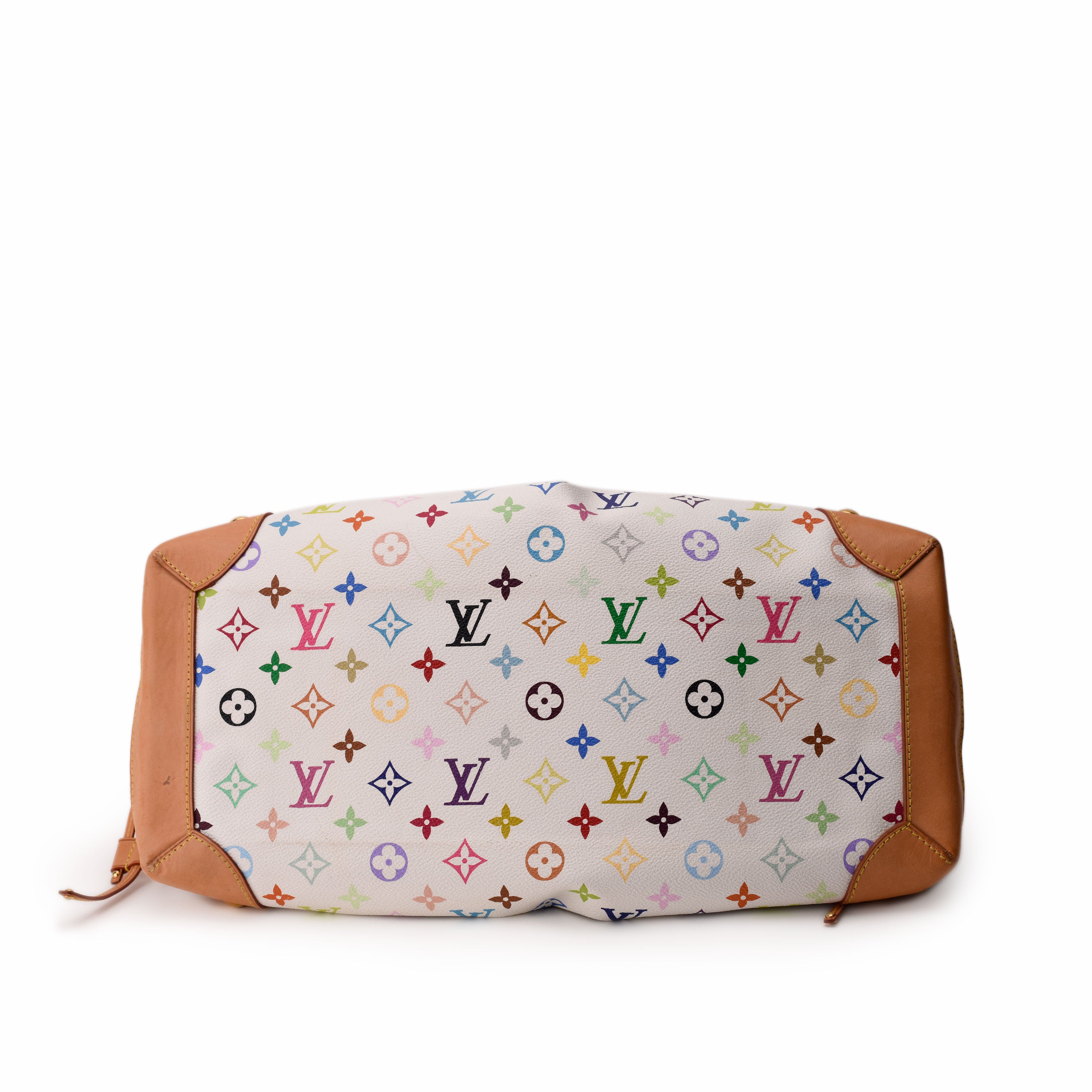 Louis Vuitton White Monogram Multicolore Ursula Bag