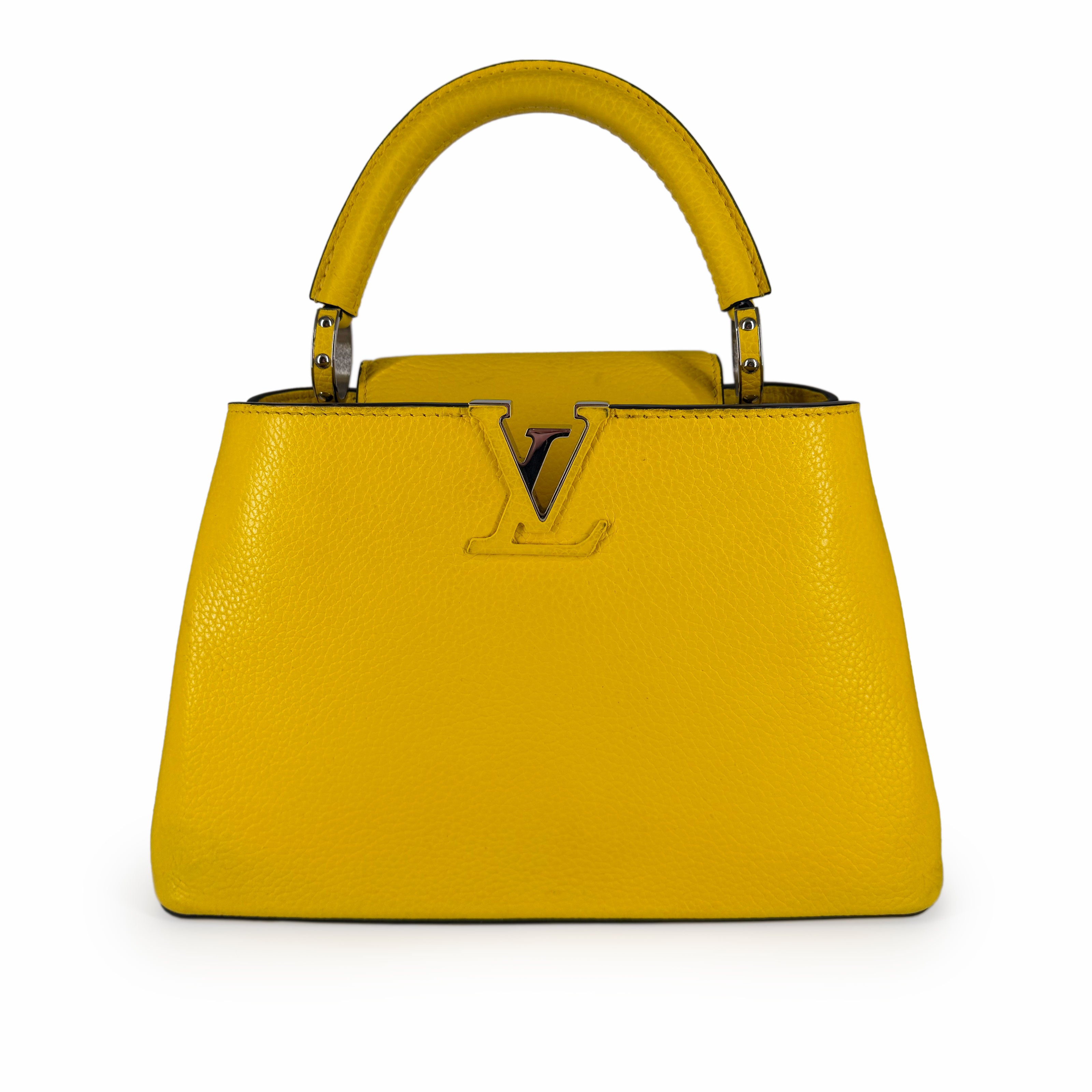 Louis Vuitton Capucines BB Yellow