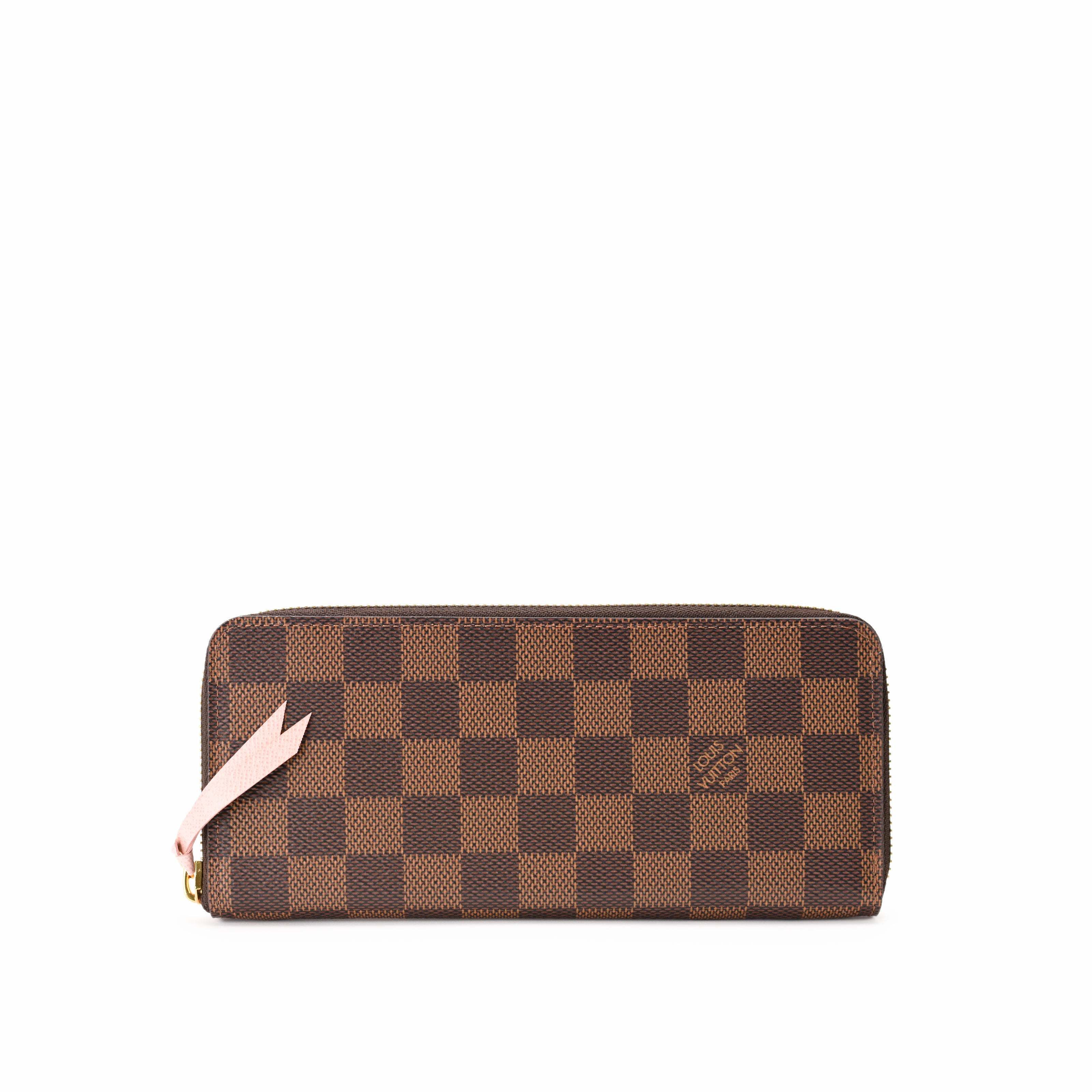 Louis Vuitton Damier Ebene Clemence Wallet