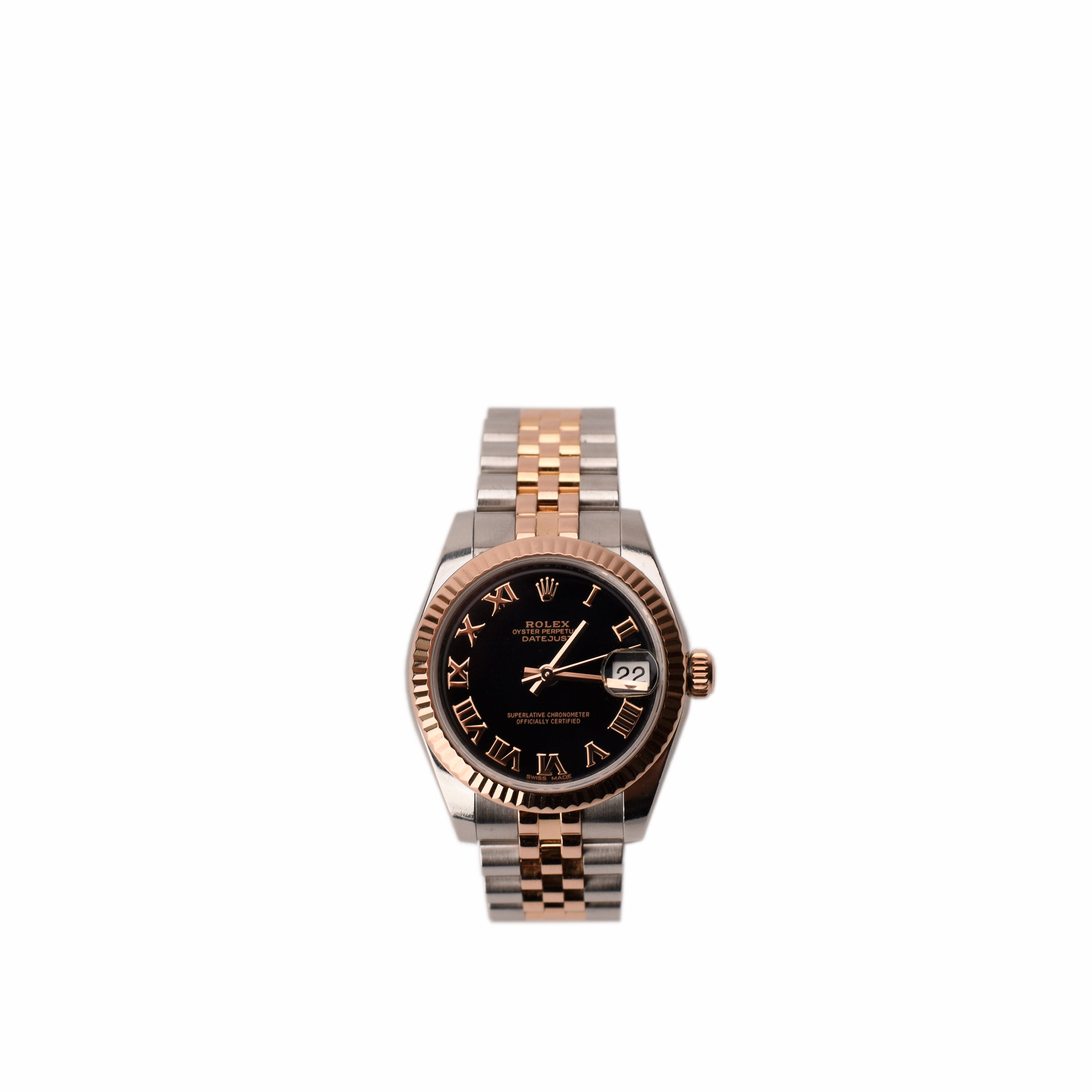 Rolex Datejust Steel Rose 31 mm